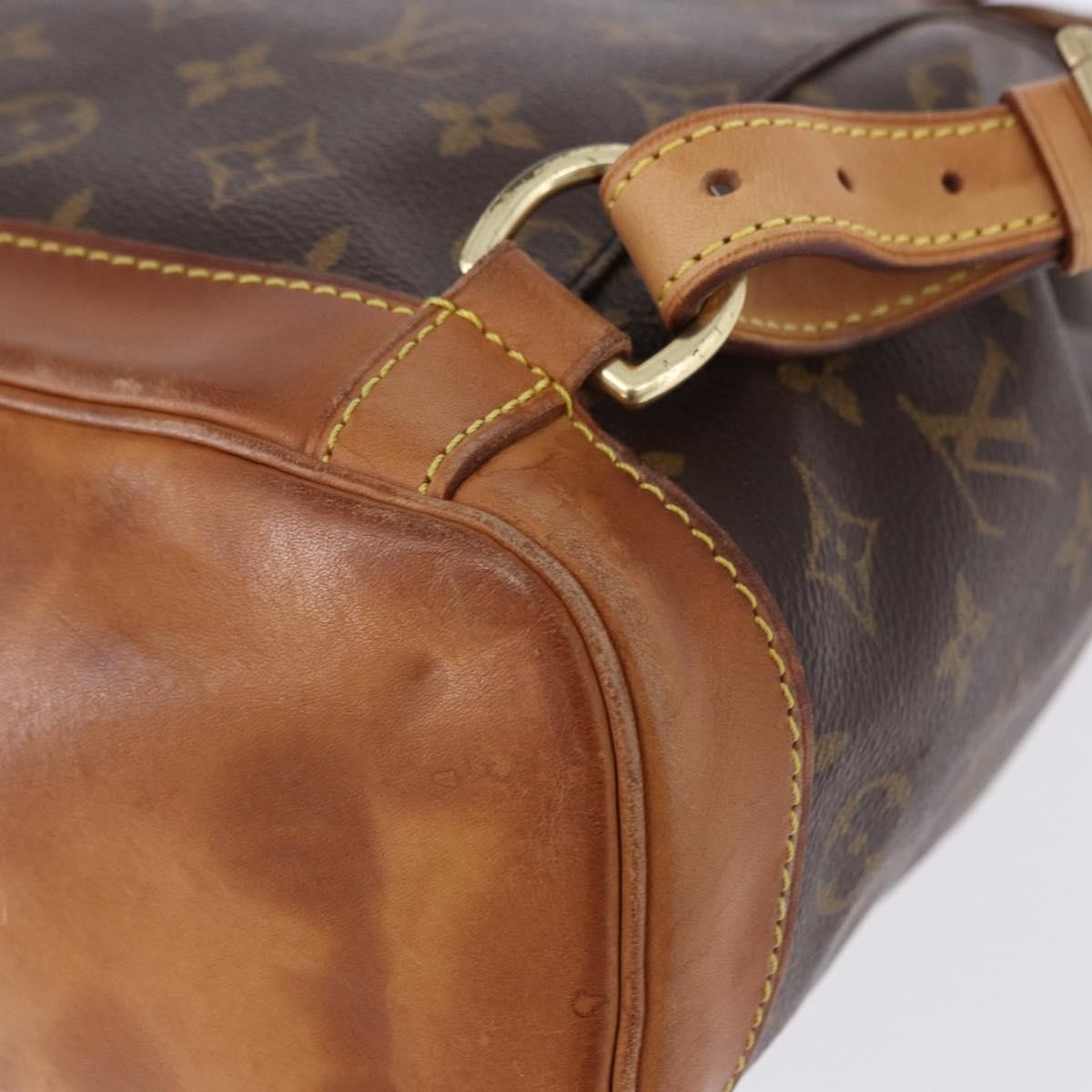 Louis Vuitton Montsouris Monogram Brown Canvas Backpack Bag (Pre-Owned)