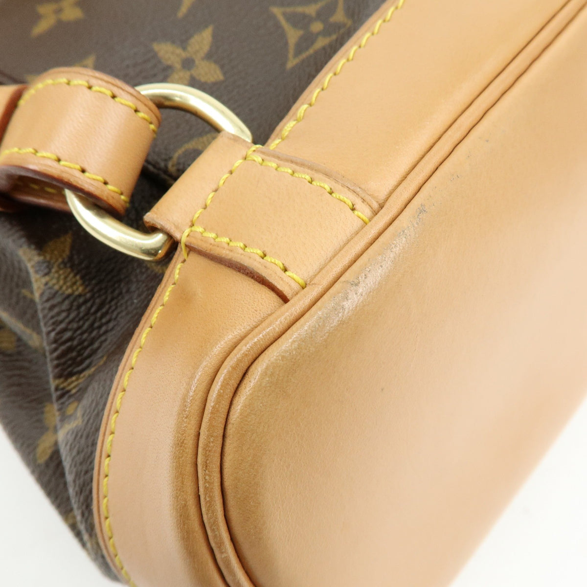 Louis Vuitton Vintage Montsouris Monogram Canvas Brown Canvas Backpack Bag (Pre-Owned)