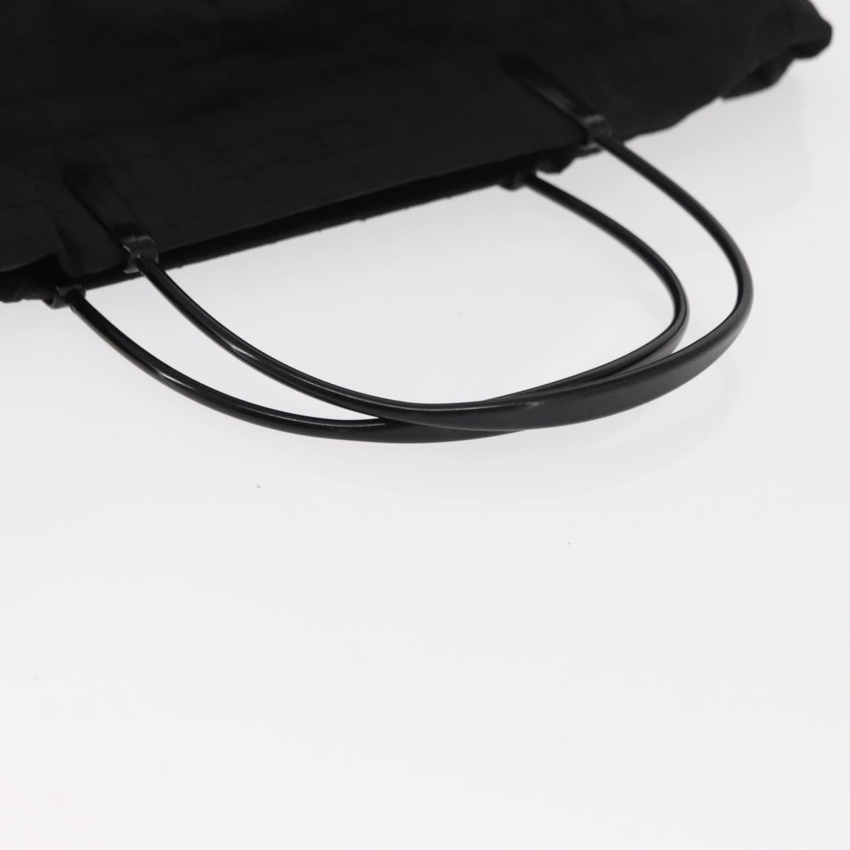 Prada Vintage Tessuto Black Nylon Handbag (Pre-Owned)