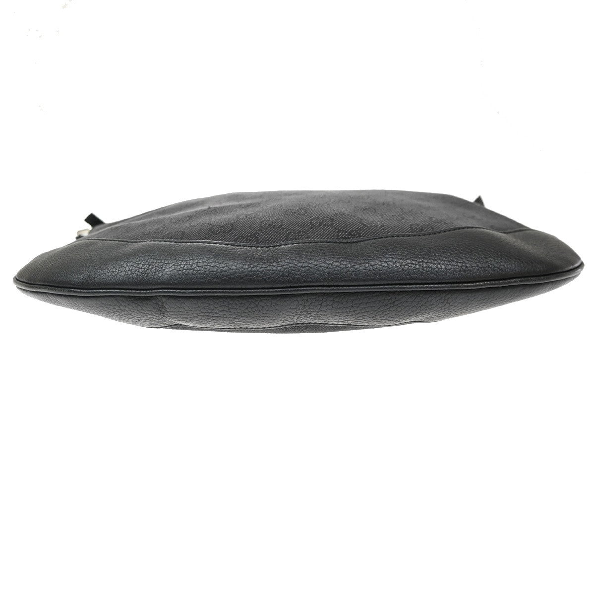 Gucci Shoulder Canvas Black Canvas Shoulder Bag Bag (Pre-Owned)