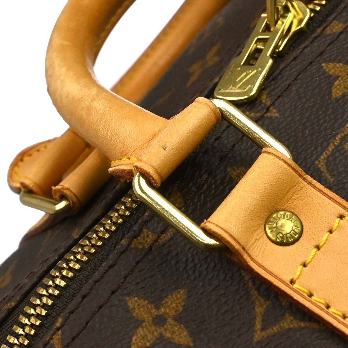 Louis Vuitton Keepall Monogram Canvas Brown Canvas Travel Bag Bag (Pre-Owned)