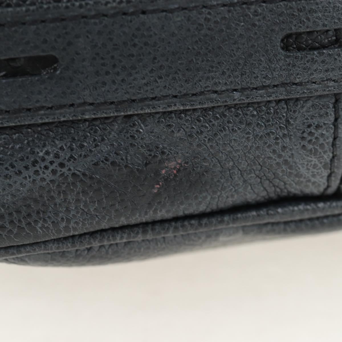Louis Vuitton Boite Chapeau Souple Monogram Empreinte Leather Black Leather Shoulder Bag Bag (Pre-Owned)