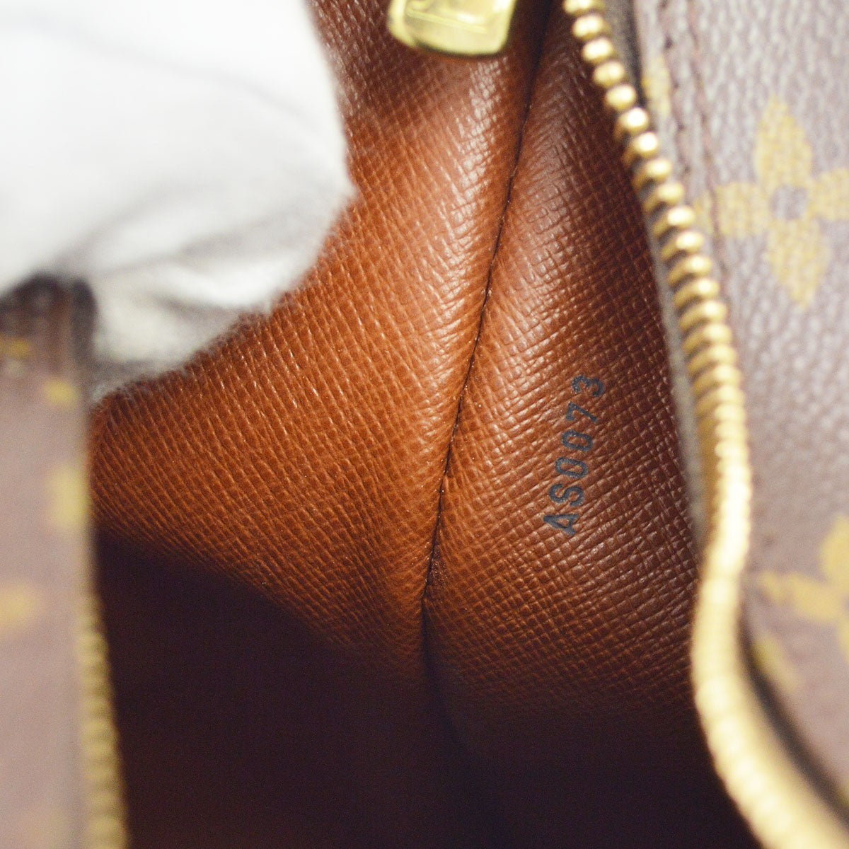 Louis Vuitton Boulogne Monogram Canvas Brown Canvas Handbag (Pre-Owned)