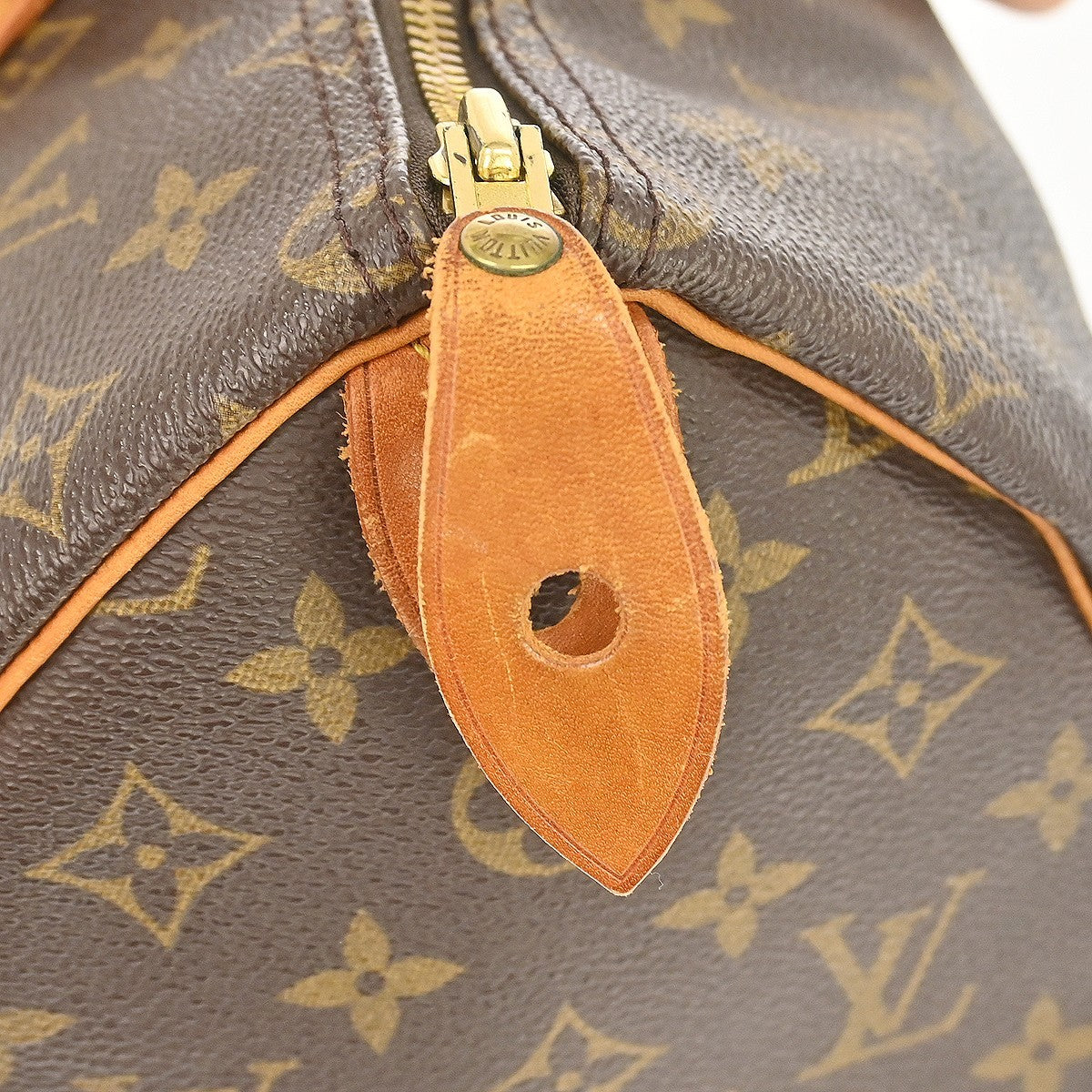 Louis Vuitton Speedy Monogram Canvas Brown Canvas Handbag (Pre-Owned)