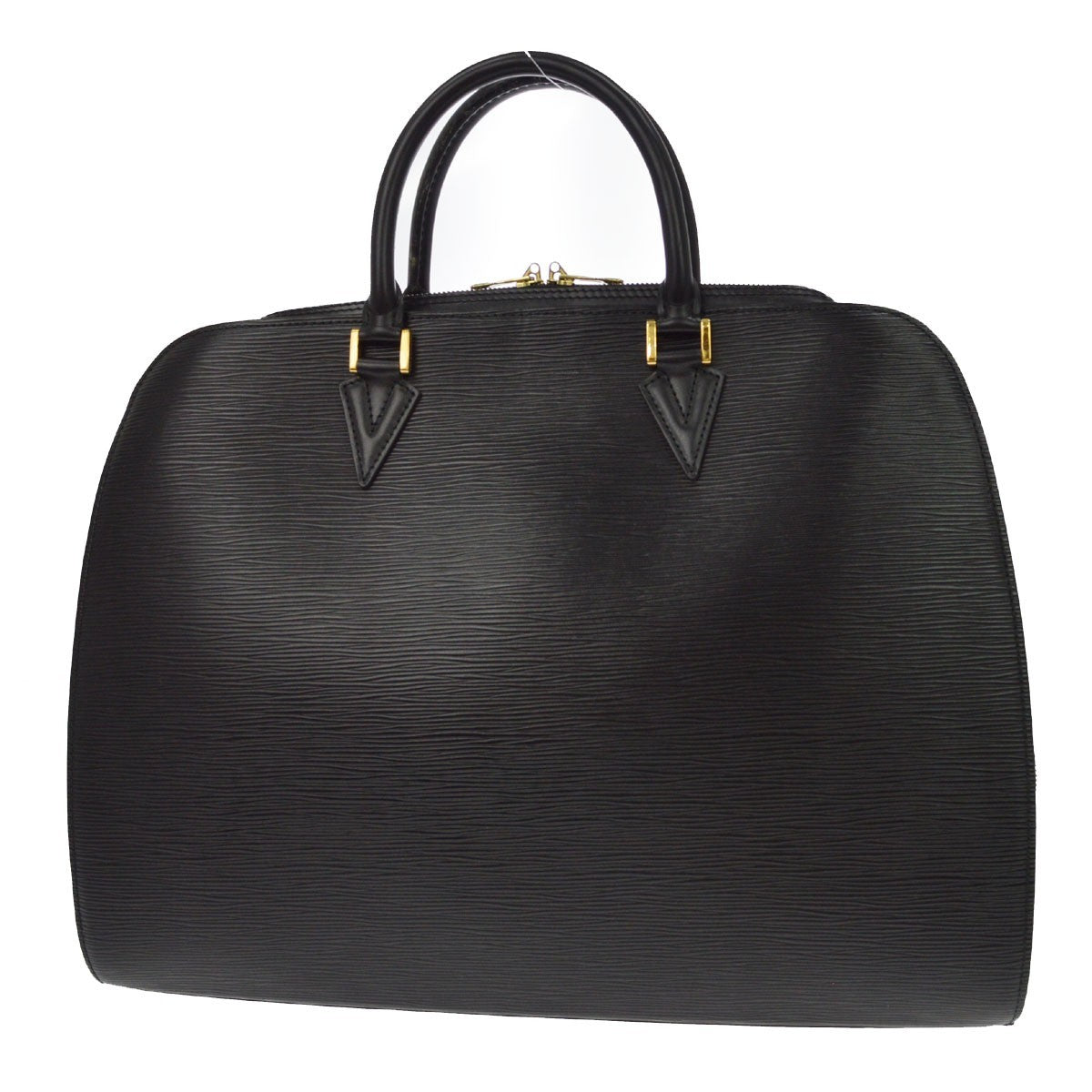 Louis Vuitton Sorbonne Epi Leather Black Leather Handbag (Pre-Owned)