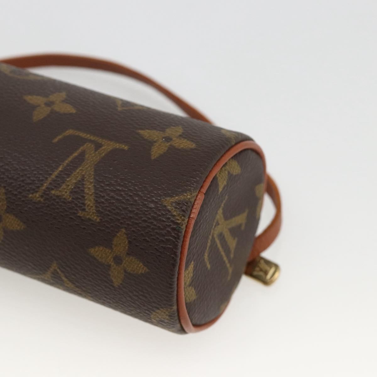 Louis Vuitton Papillon Pochette Monogram Canvas Brown Canvas Clutche & Pouche Bag (Pre-Owned)