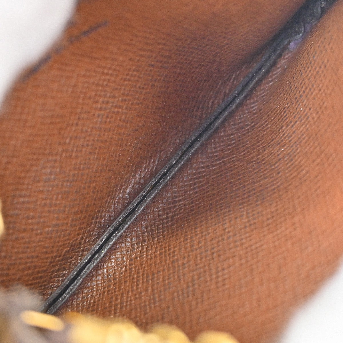 Louis Vuitton Pochette Clés Nm Canvas Brown Canvas Wallets Accessory (Pre-Owned)
