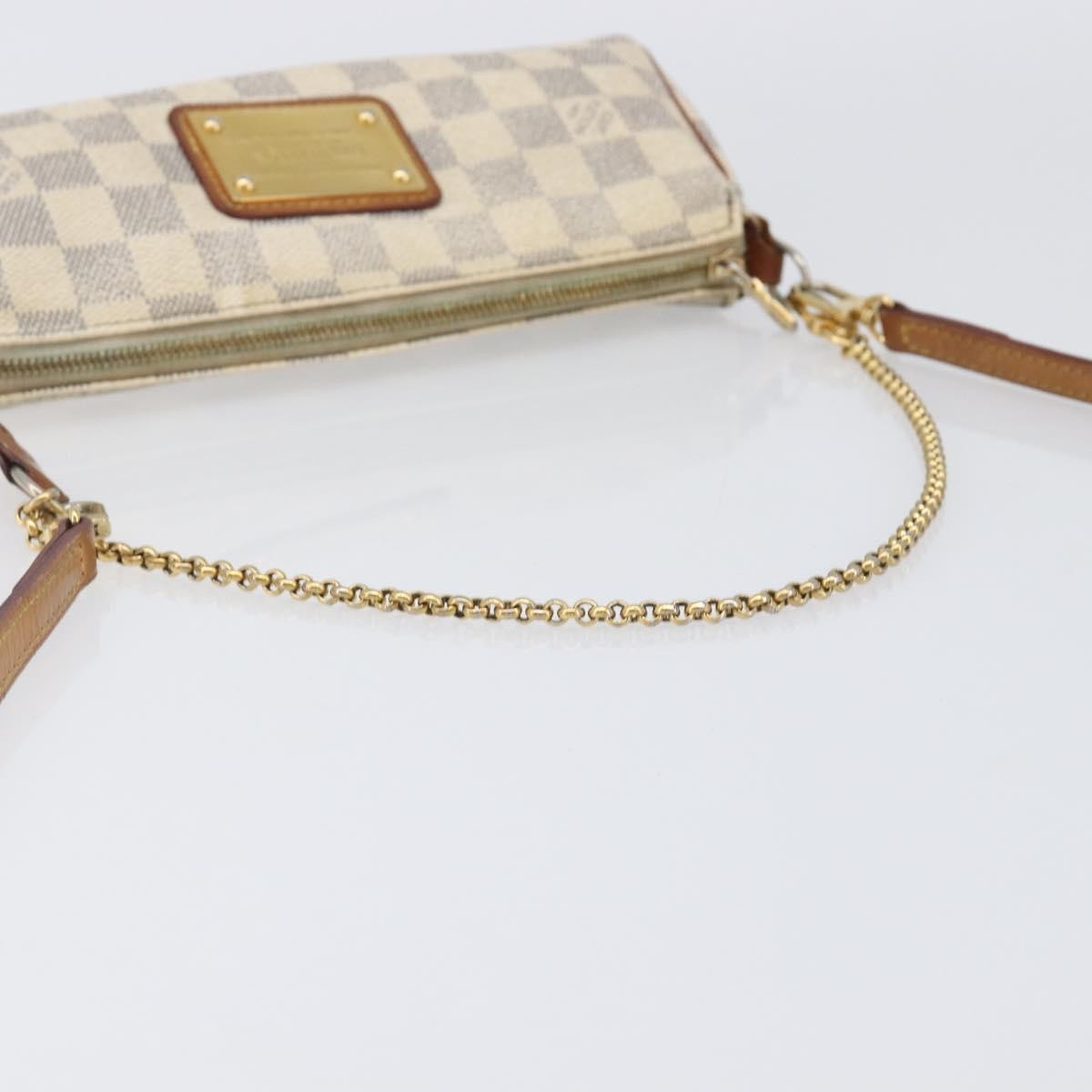 Louis Vuitton Eva Damier Neutral Canvas Handbag (Pre-Owned)