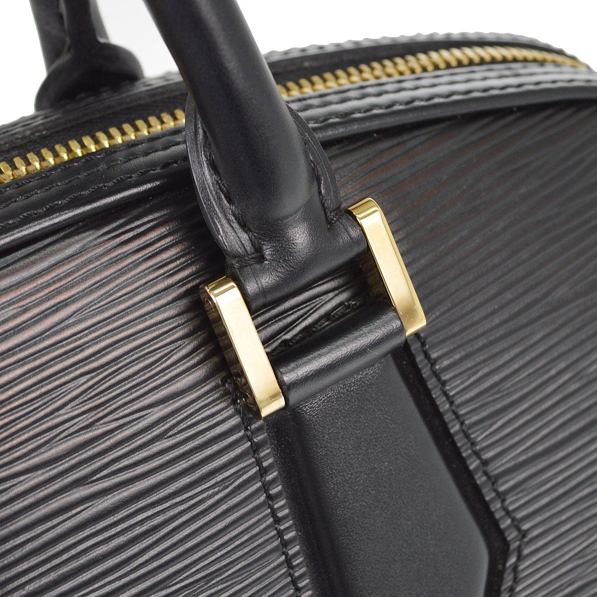 Louis Vuitton Jasmin Epi Leather Black Leather Handbag (Pre-Owned)