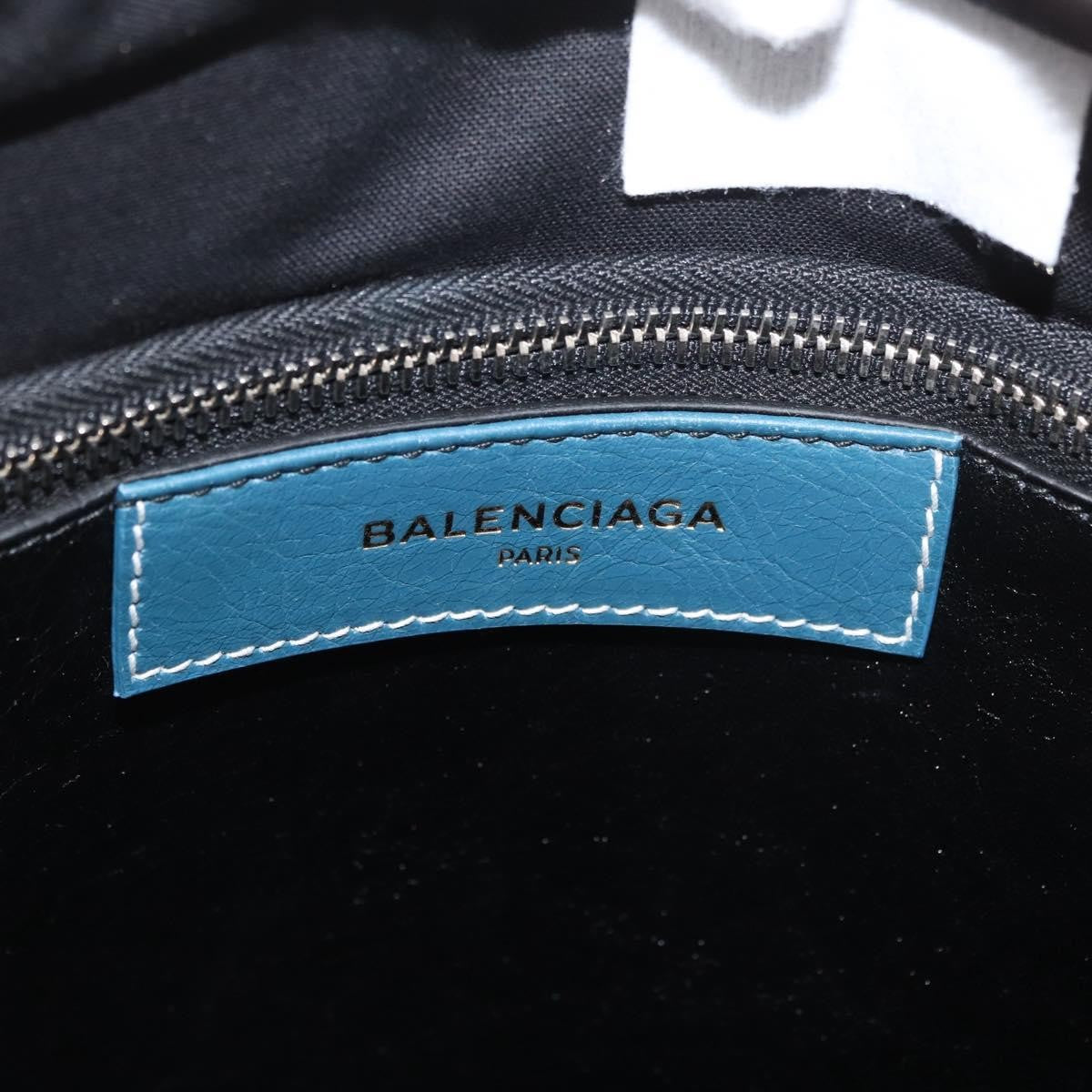Balenciaga Bazar Convertible Tote Striped Leather Multicolour Leather Handbag (Pre-Owned)
