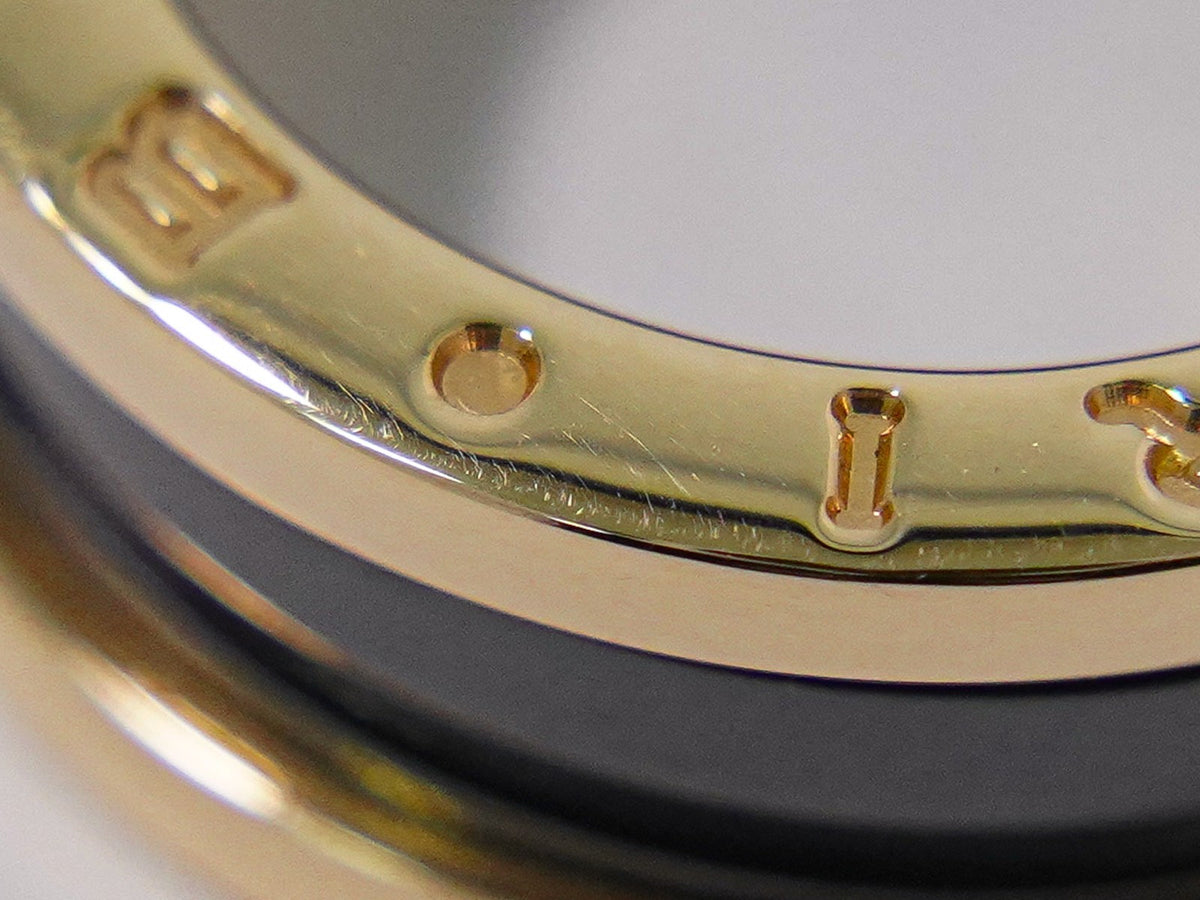 Bvlgari B.Zero1 One Band 18K Rose Gold Gold Rose_Gold Ring Jewelry (Pre-Owned)