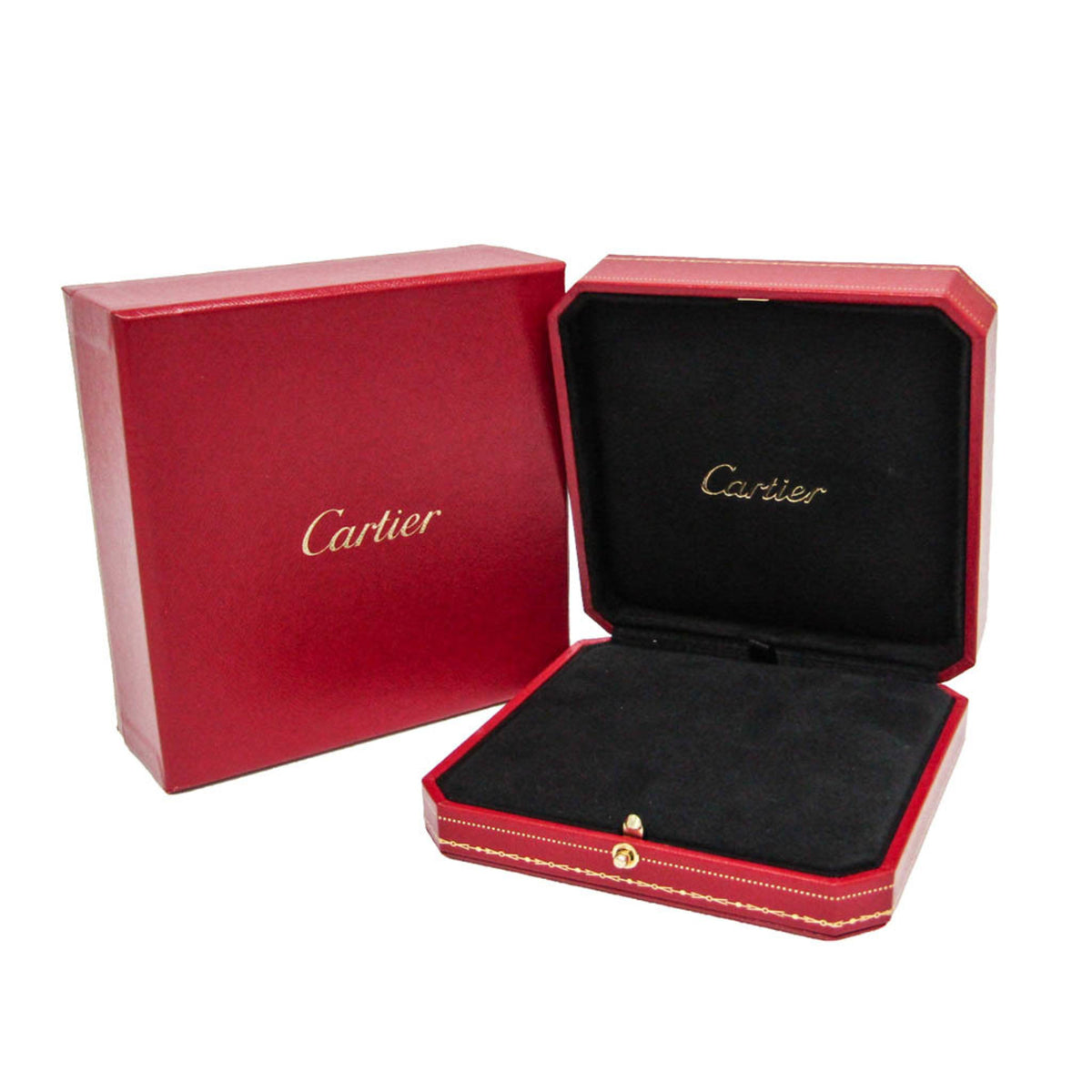 Cartier Trinity Choker 18K Tricolor Gold Gold Gold Necklace Jewelry (Pre-Owned)