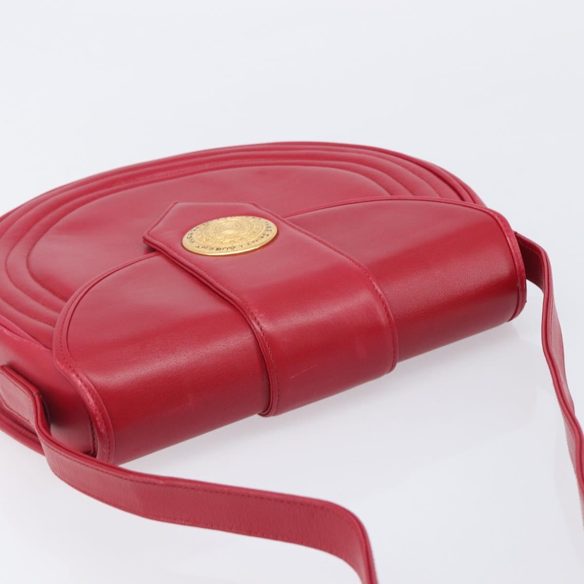 Saint Laurent Vintage Shoulder Bag Leather Red Leather Shoulder Bag Bag (Pre-Owned)