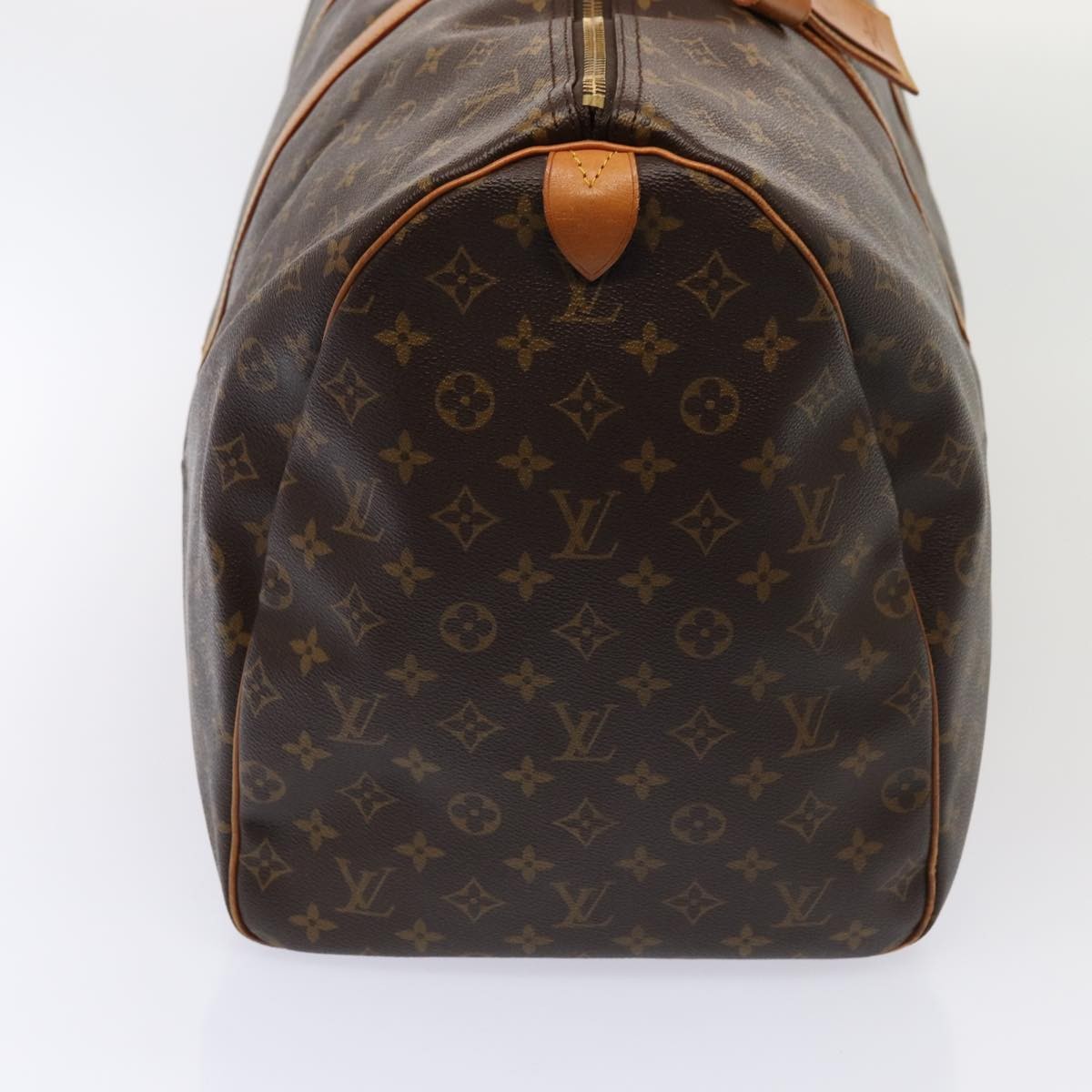 Louis Vuitton Keepall Monogram Canvas Brown Canvas Travel Bag Bag (Pre-Owned)