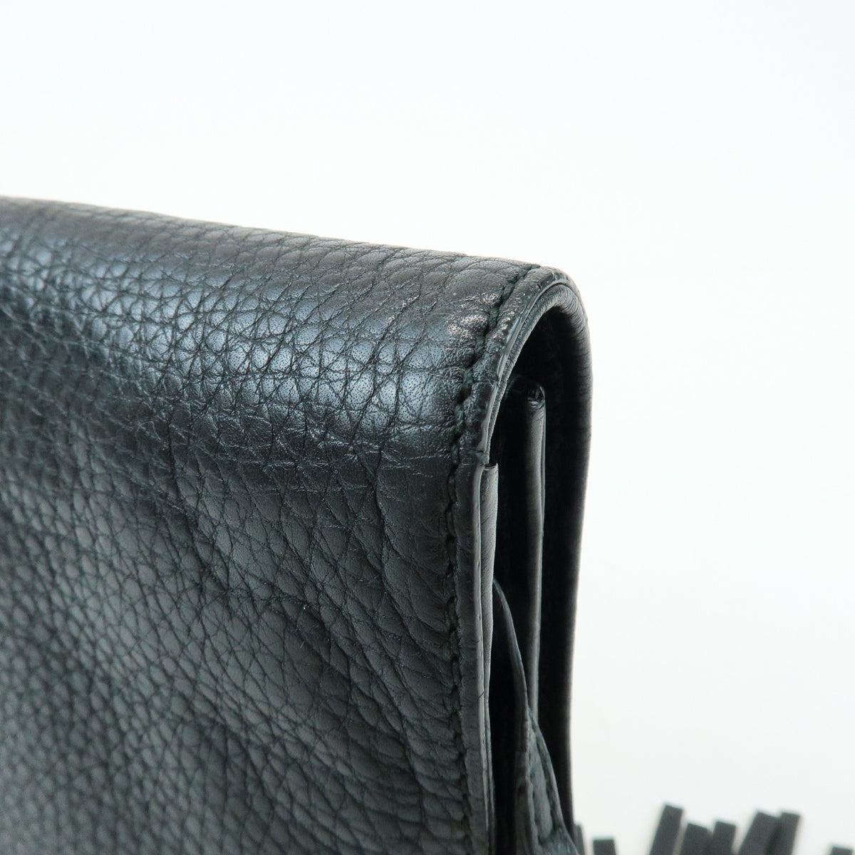 Gucci Soho Clutch Leather Black Leather Clutche & Pouche Bag (Pre-Owned)