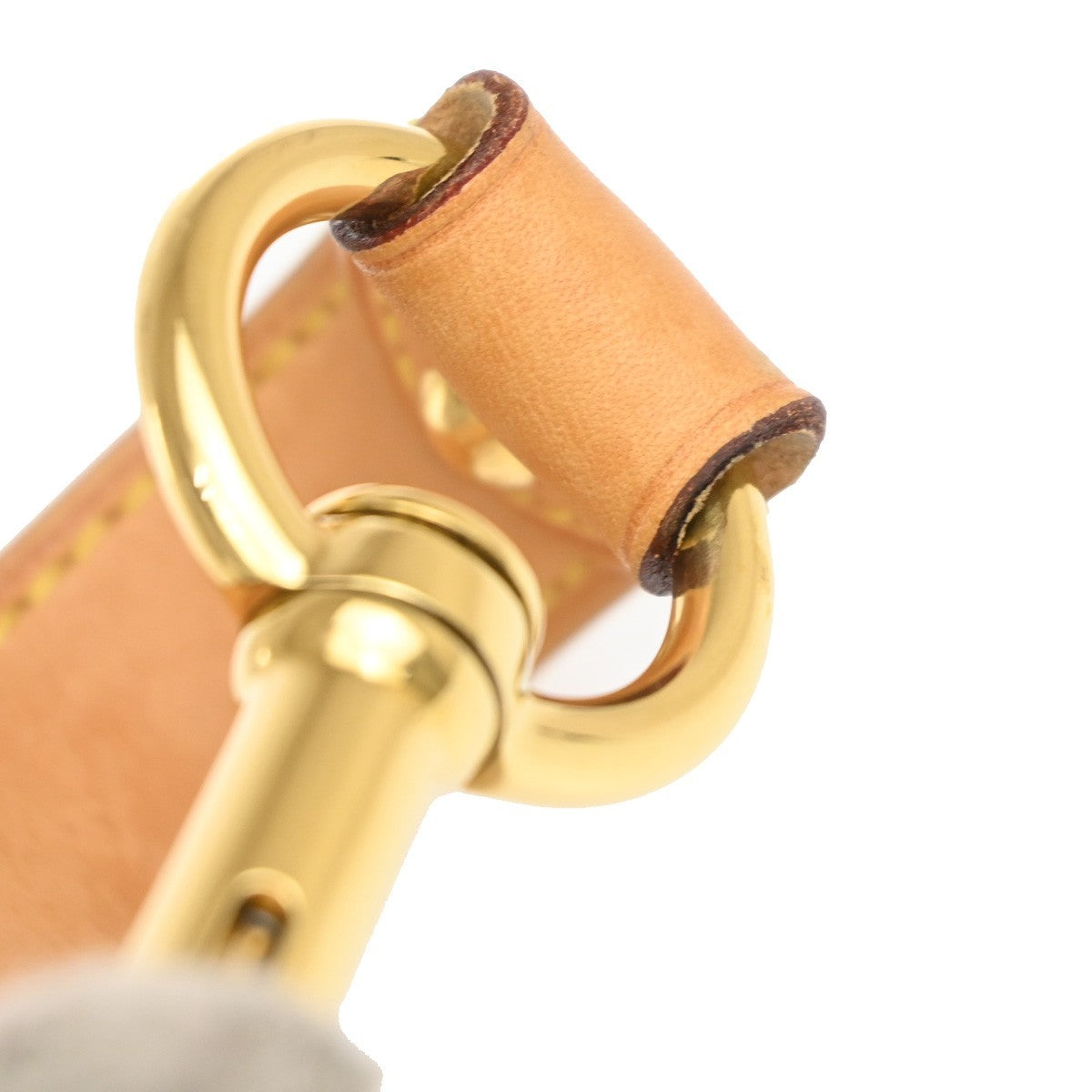 Louis Vuitton Shoulder Strap Leather Brown Leather Straps Accessory (Pre-Owned)