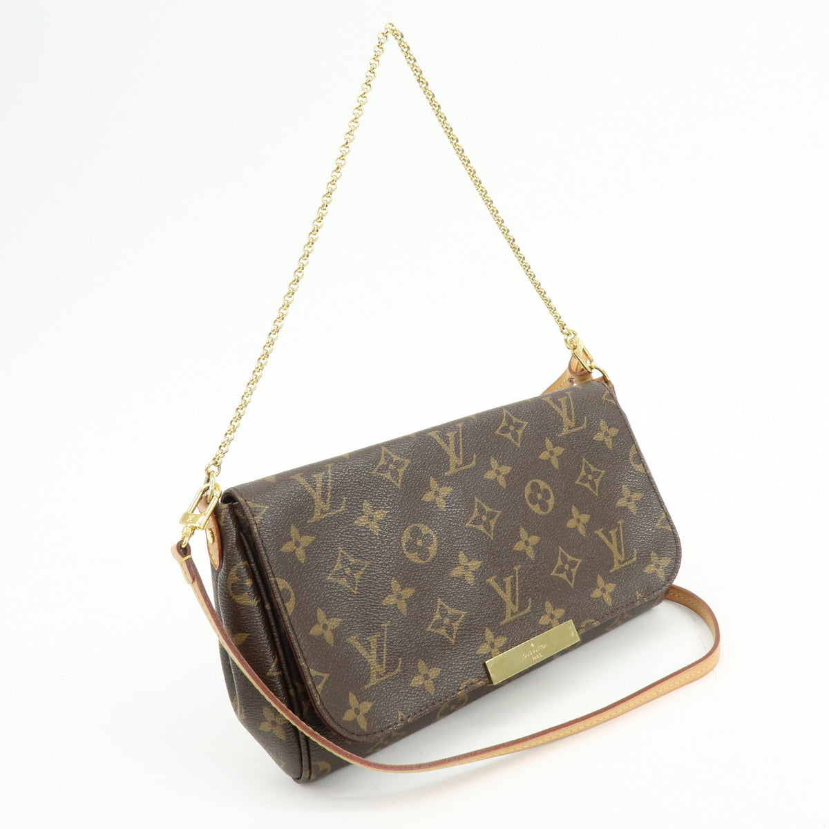 Louis Vuitton Favorite Monogram Canvas Brown Canvas Handbag (Pre-Owned)