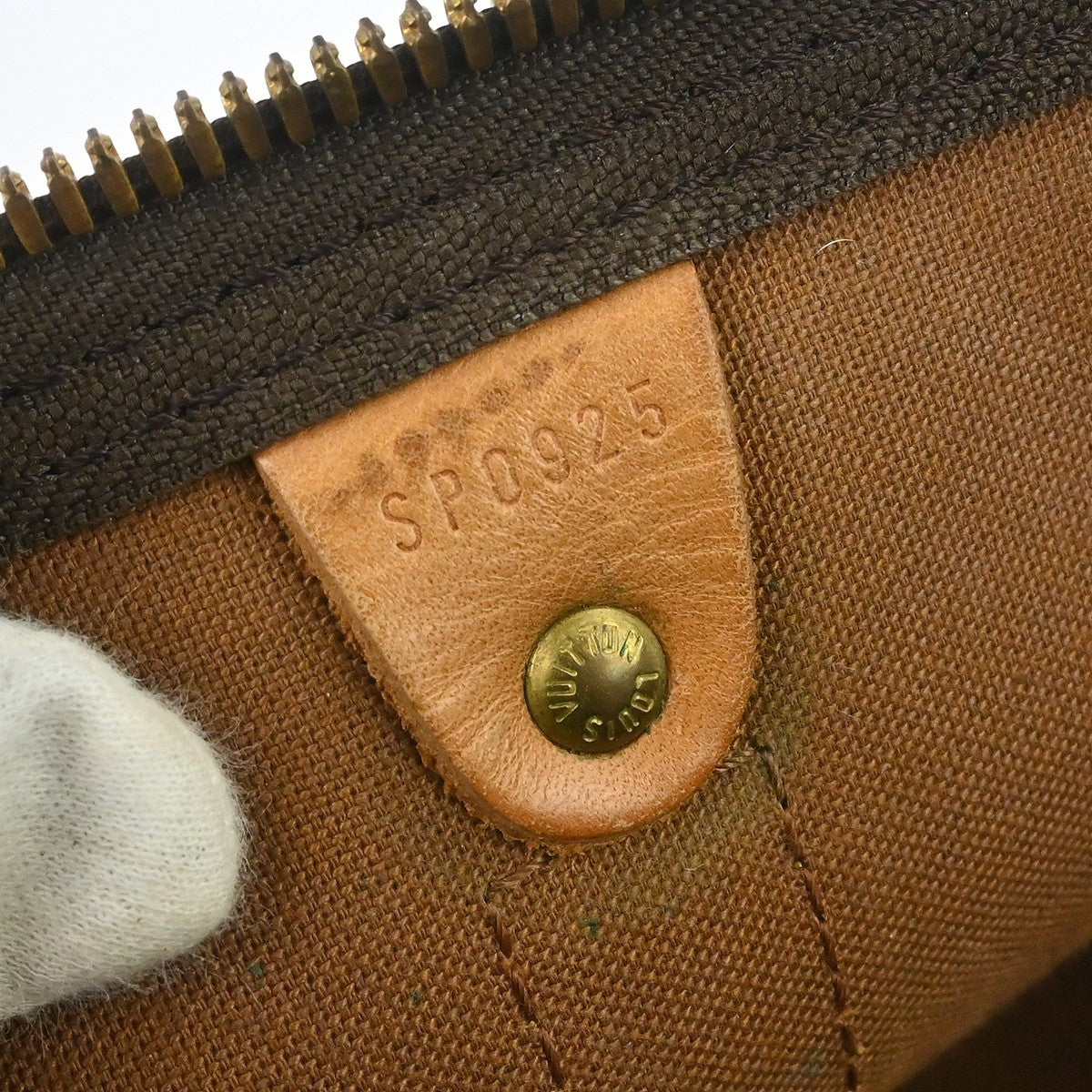 Louis Vuitton Keepall Monogram Brown Canvas Travel Bag Bag (Pre-Owned)