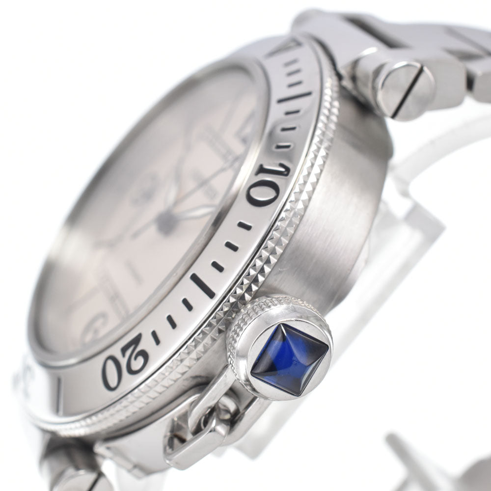 Cartier Pasha De Cartier Automatic Stainless Steel Watch (Pre-Owned)