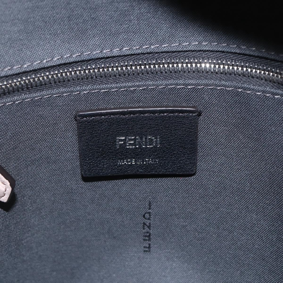 Fendi By The Way Leather Beige Leather Backpack Bag (Pre-Owned)
