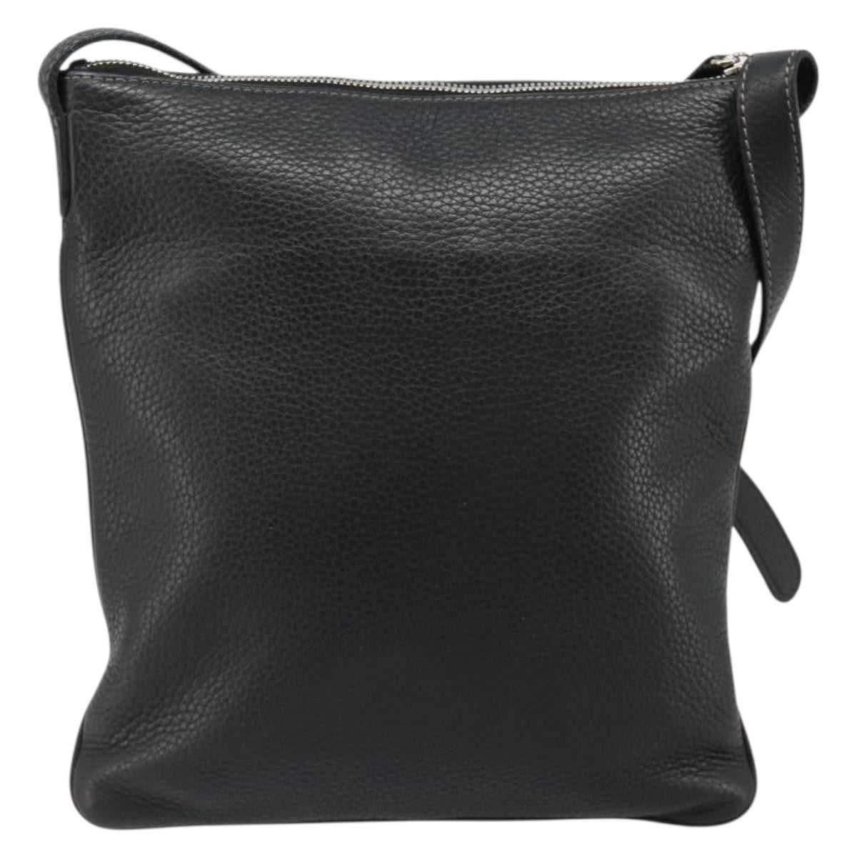 Loewe Vintage Leather Black Leather Shoulder Bag Bag (Pre-Owned)