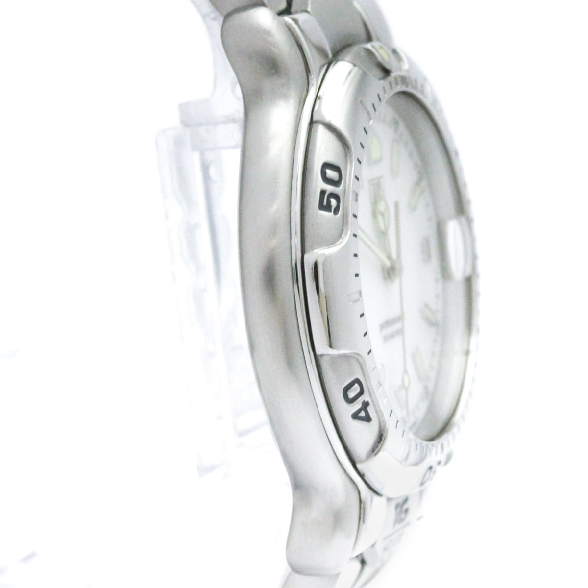 Tag Heuer Professional 6000 Quartz Stainless Steel Watch (Pre-Owned)
