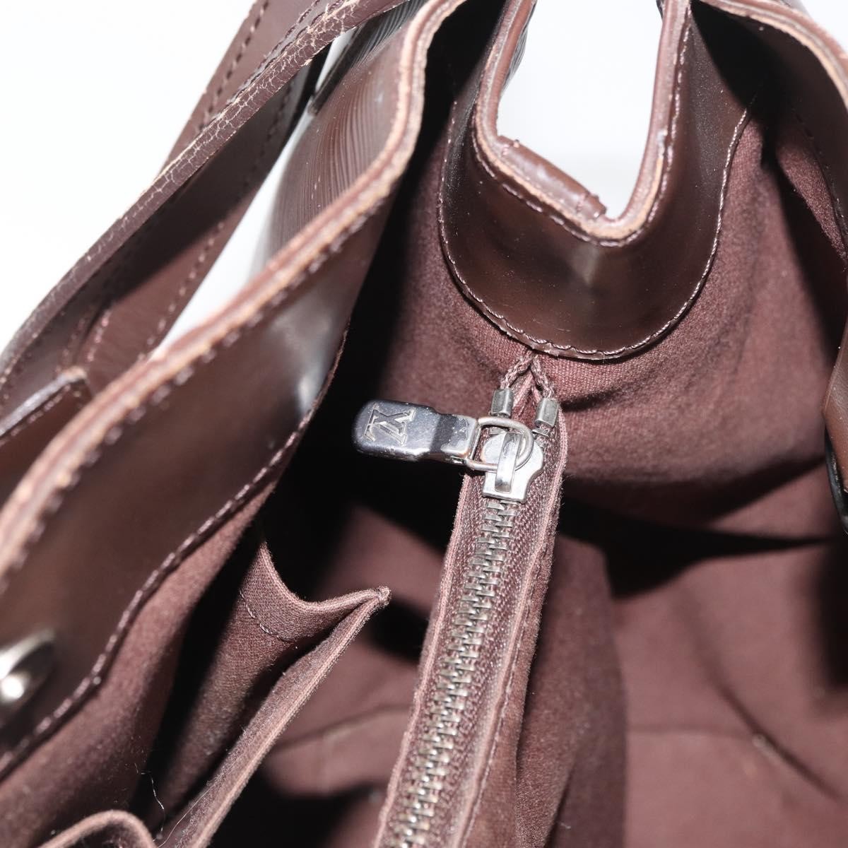 Louis Vuitton Mandara Epi Leather Brown Leather Shoulder Bag Bag (Pre-Owned)
