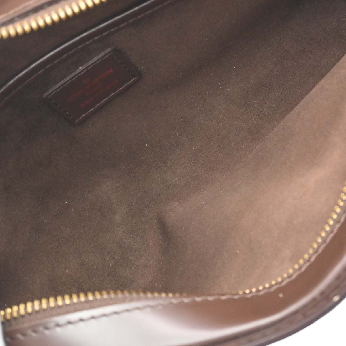 Louis Vuitton Pochette Saint Louis Damier Brown Canvas Clutche & Pouche Bag (Pre-Owned)