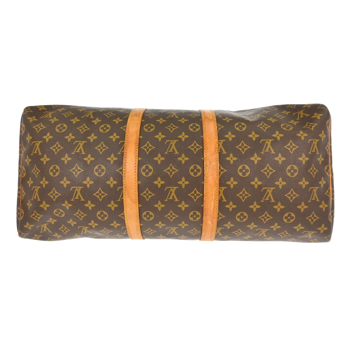 Louis Vuitton Keepall Monogram Canvas Brown Canvas Travel Bag Bag (Pre-Owned)