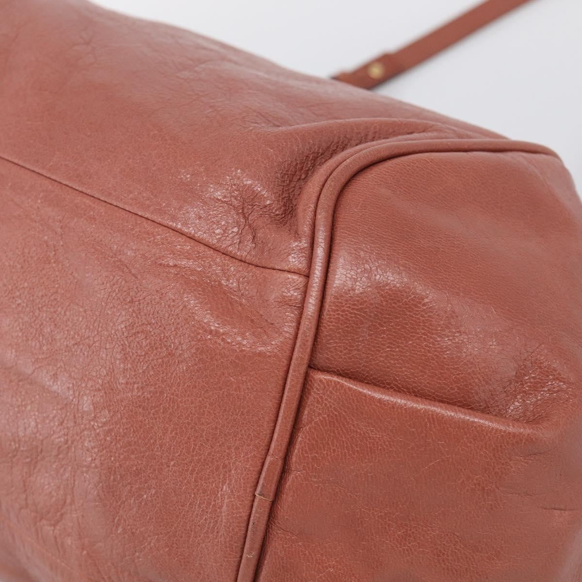 Chloe Ethel Leather Pink Leather Handbag (Pre-Owned)