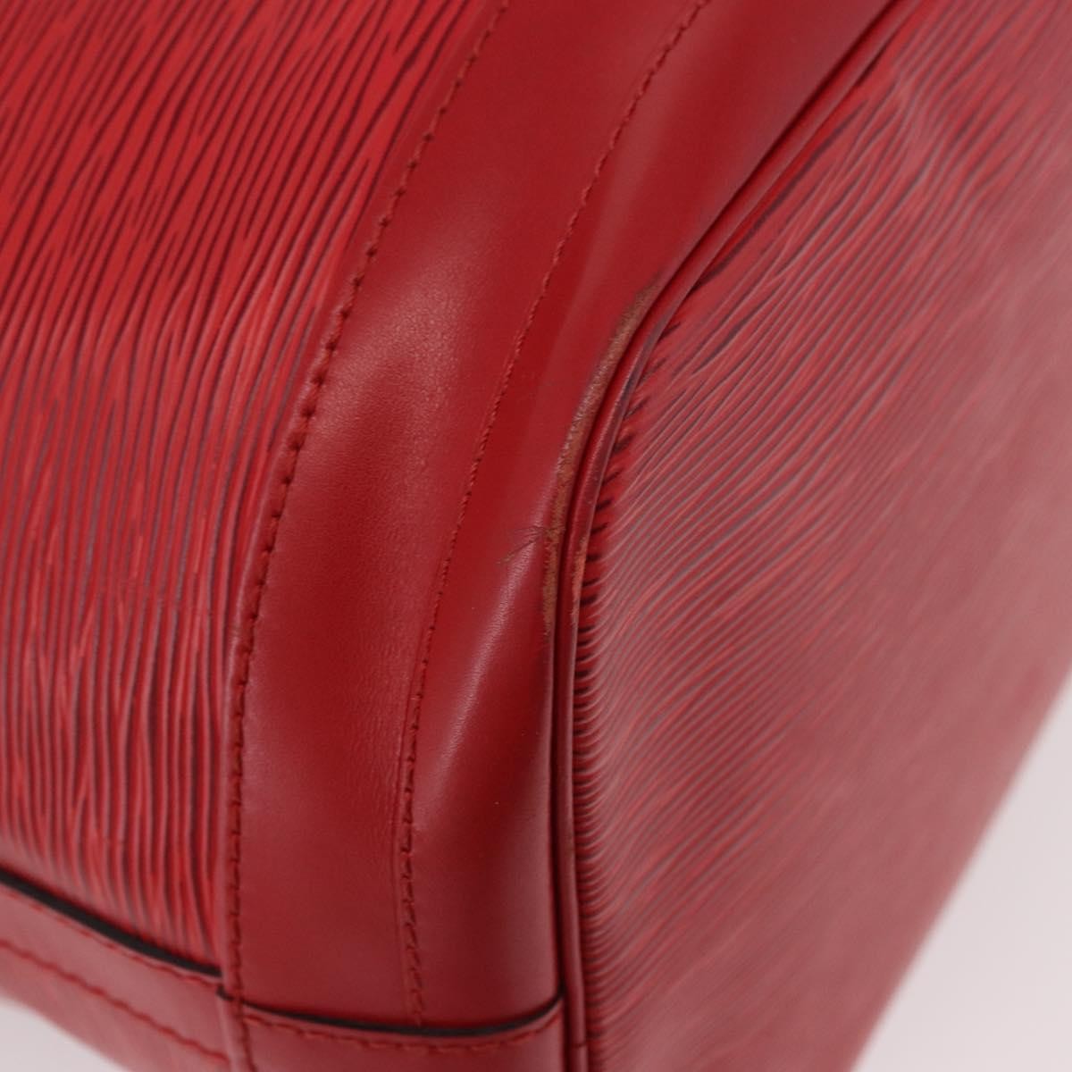 Louis Vuitton Noe Epi Leather Red Leather Shoulder Bag Bag (Pre-Owned)