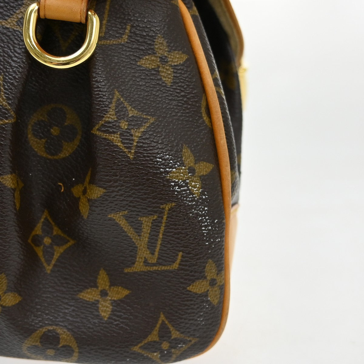 Louis Vuitton Beverly Monogram Canvas Brown Canvas Handbag (Pre-Owned)