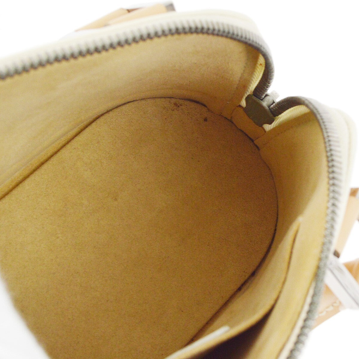 Louis Vuitton Alma Limited Edition Graffiti Leather Beige Leather Handbag (Pre-Owned)