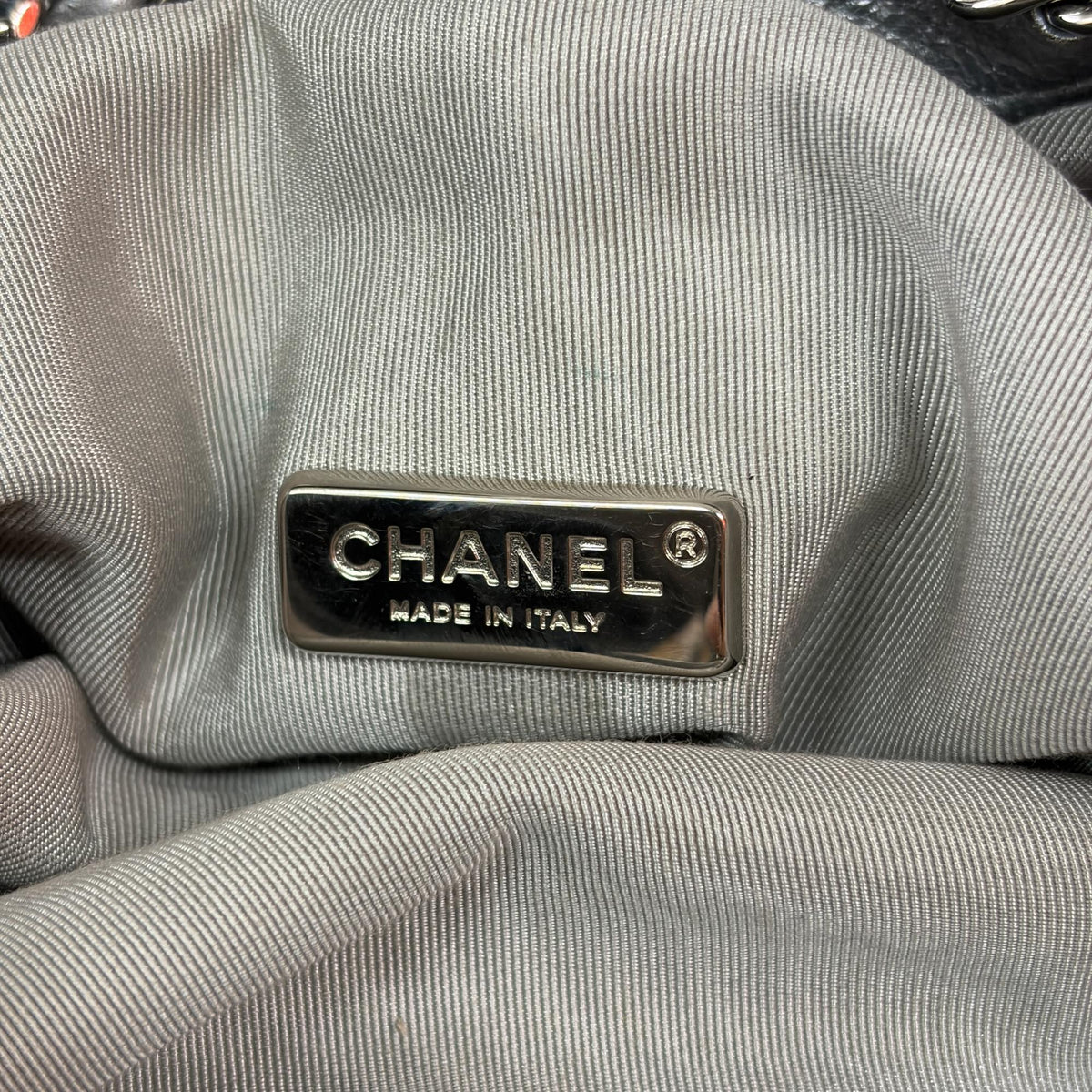 Chanel Backpack In Seoul Metallic Lambskin Metallic Leather Backpack Bag (Pre-Owned)