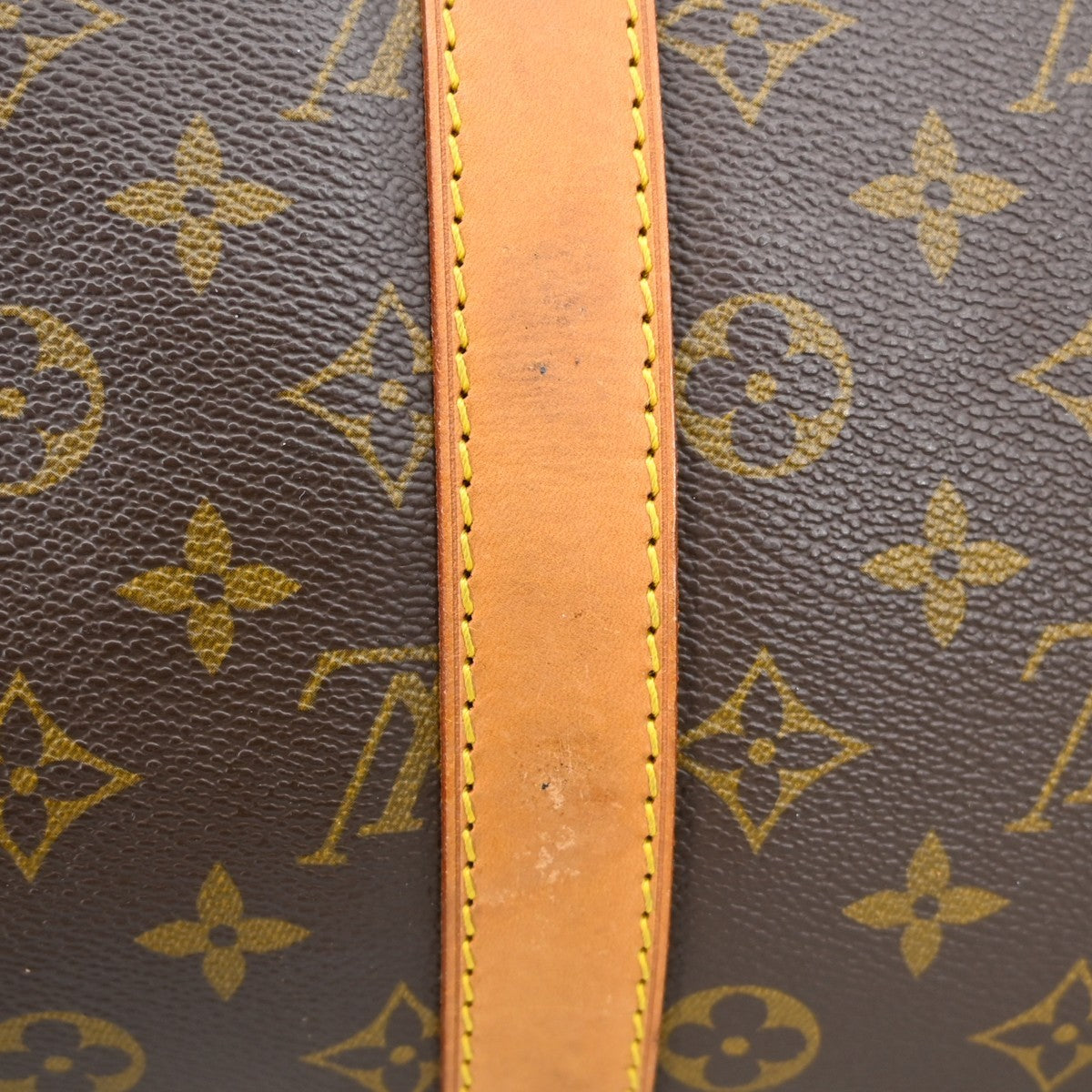 Louis Vuitton Keepall Monogram Canvas Brown Canvas Travel Bag Bag (Pre-Owned)