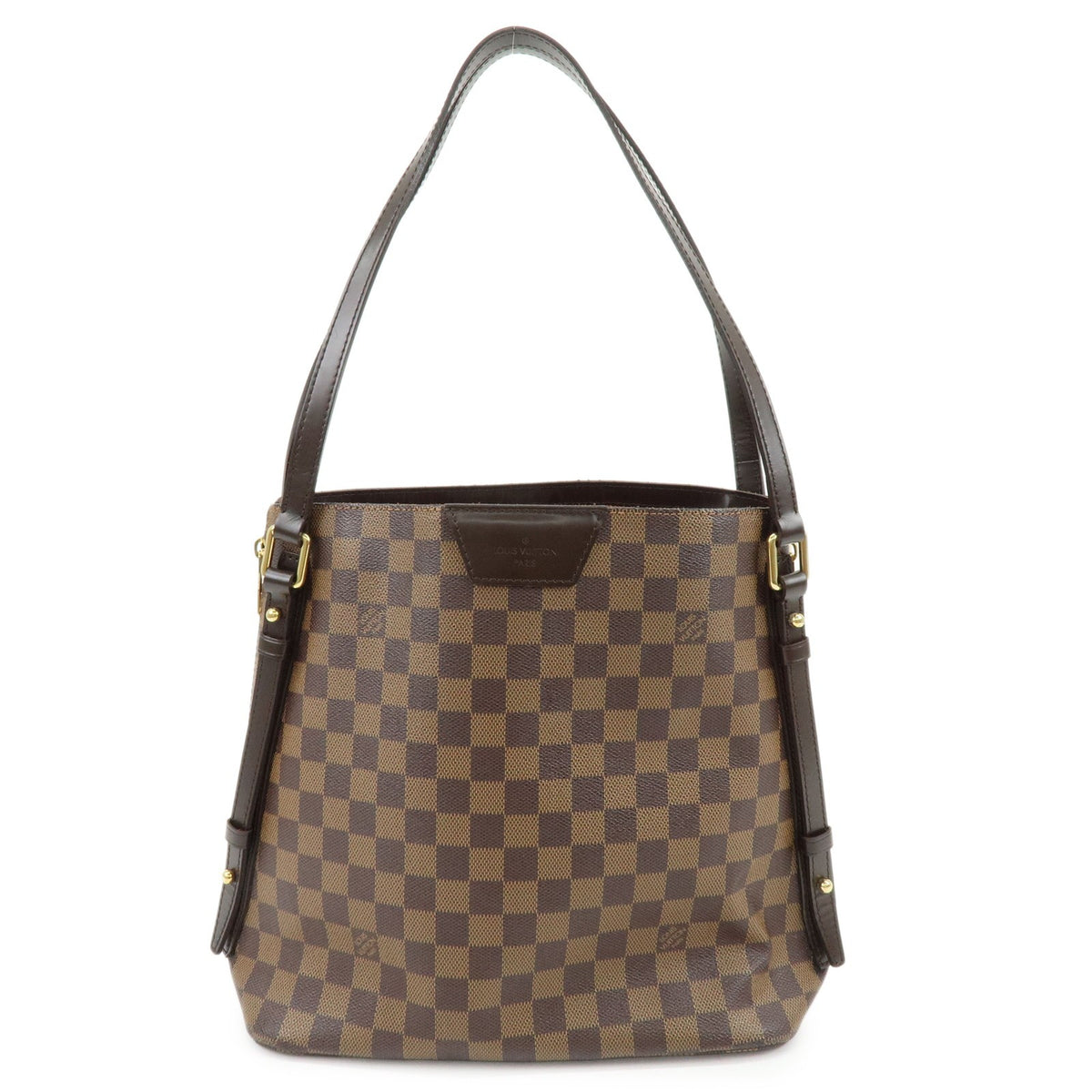 Louis Vuitton Cabas Rivington Damier Brown Canvas Tote Bag Bag (Pre-Owned)
