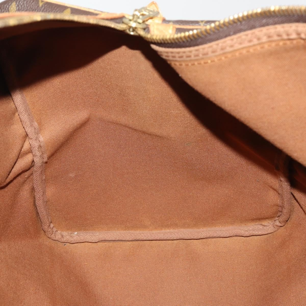 Louis Vuitton Sac Souple Monogram Canvas Brown Canvas Travel Bag Bag (Pre-Owned)