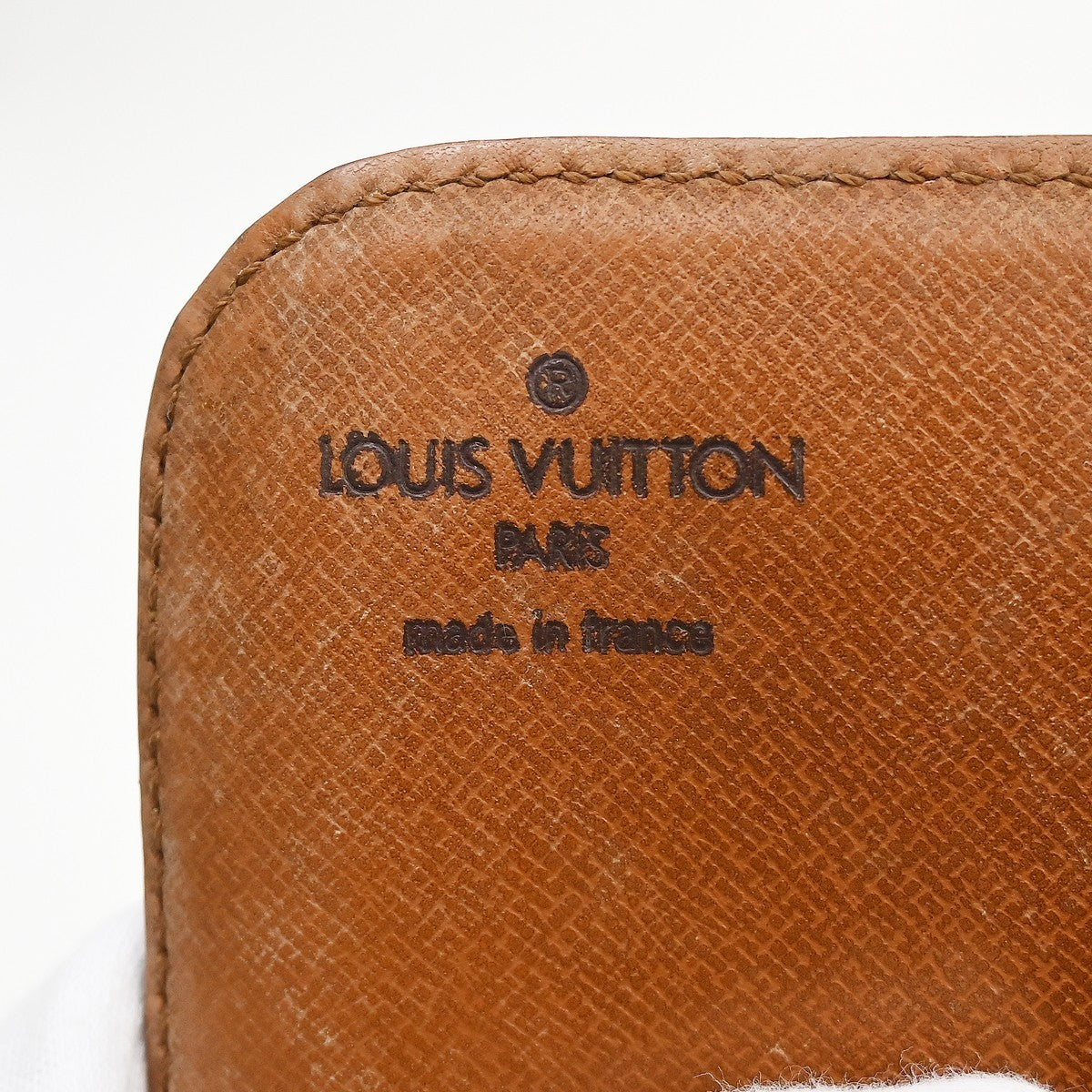 Louis Vuitton Cartouchiere Monogram Canvas Brown Canvas Handbag (Pre-Owned)