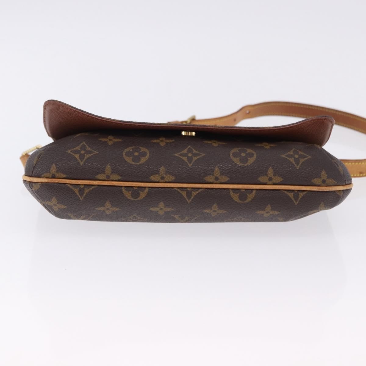 Louis Vuitton Musette Tango Monogram Canvas Brown Canvas Shoulder Bag Bag (Pre-Owned)