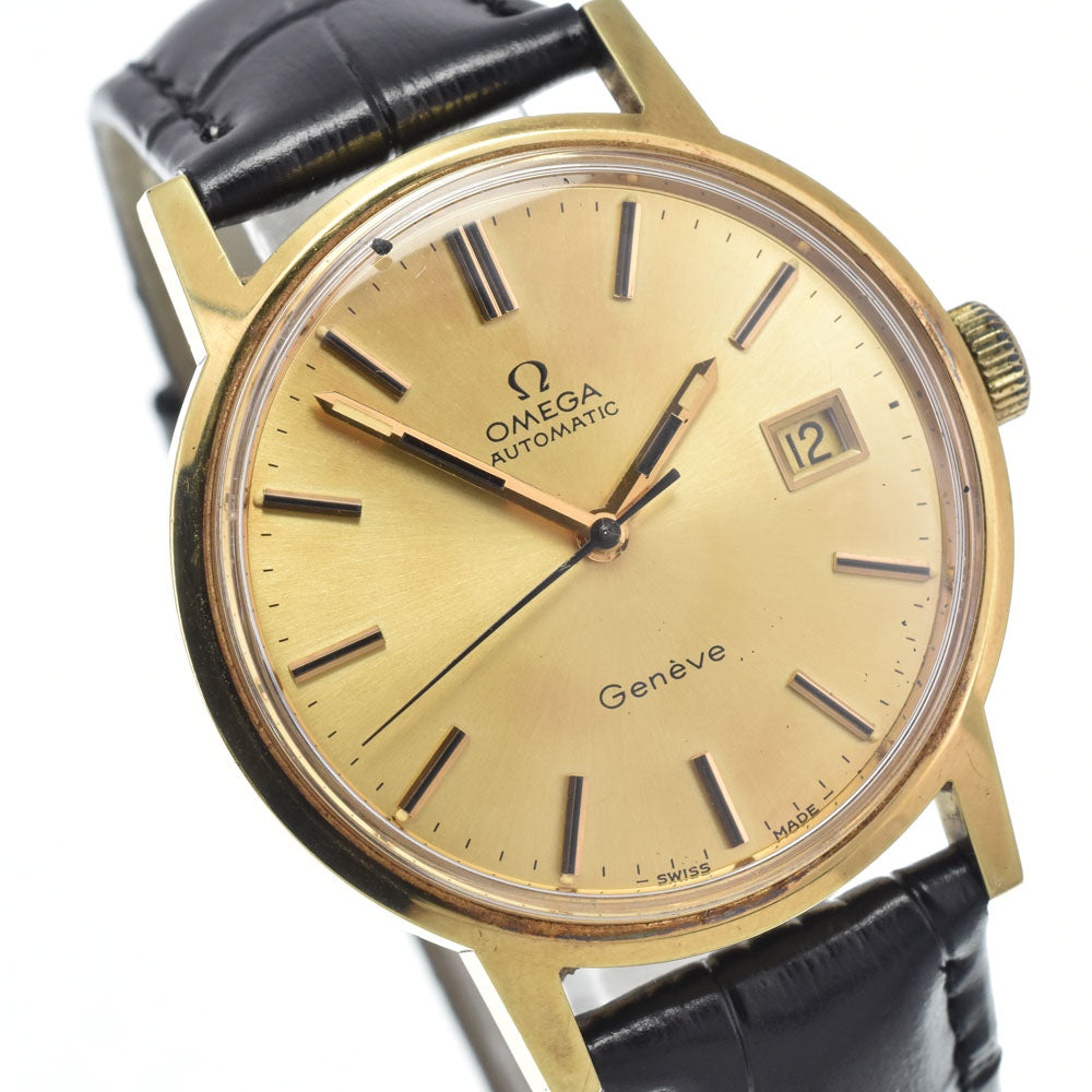 Rolex Cellini Round Quartz Yellow Gold And Alligator Watch (Pre-Owned)