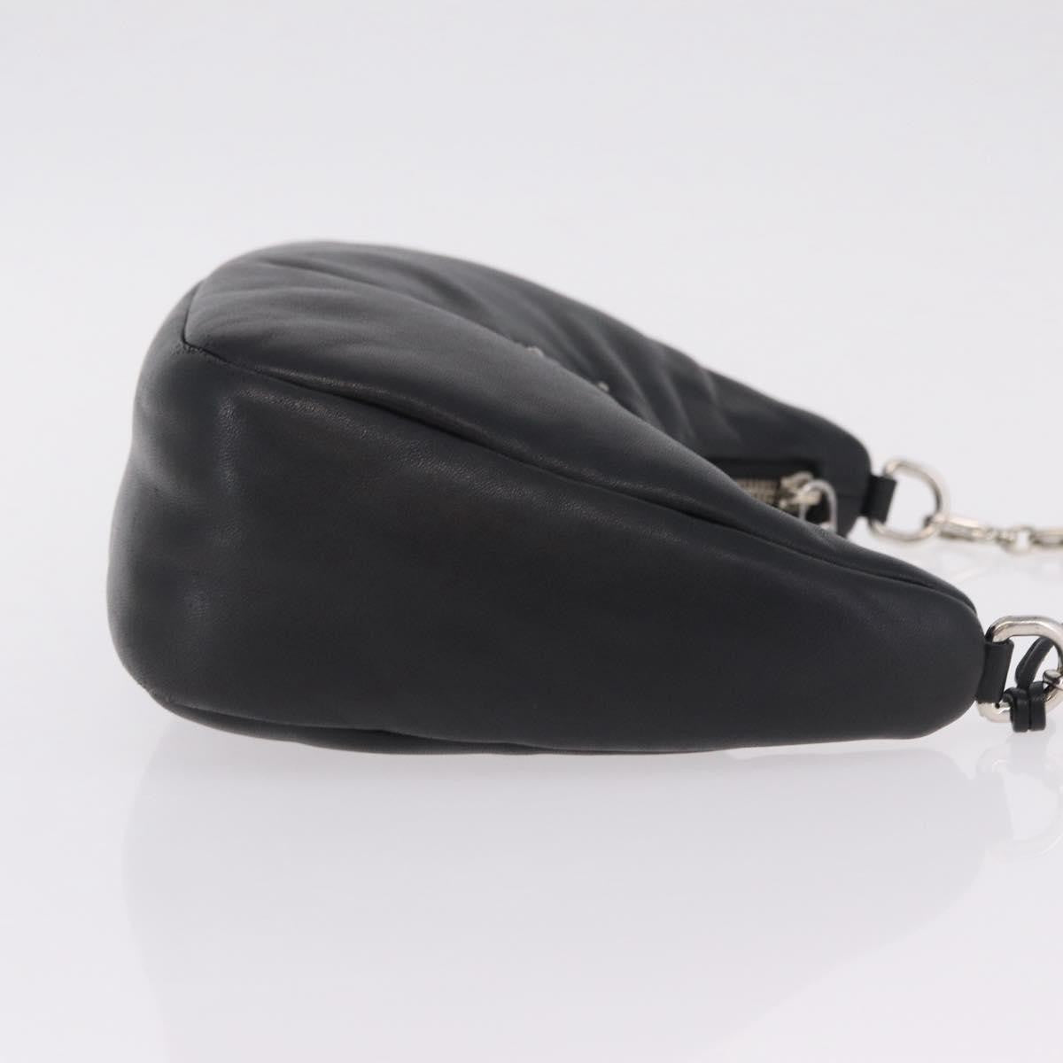 Prada Re-Edition 2005 Nappa Leather Black Leather Shoulder Bag Bag (Pre-Owned)