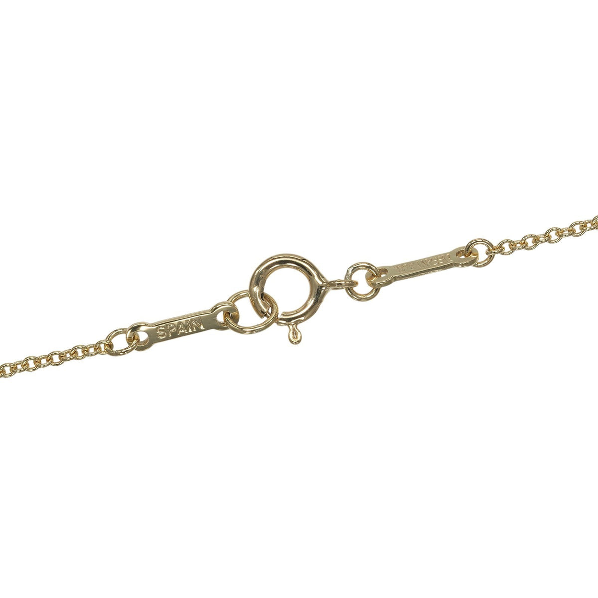 Tiffany & Co. Elsa Peretti Starfish Pendant 18K Yellow Gold With Diamonds Gold Yellow_Gold Necklace Jewelry (Pre-Owned)