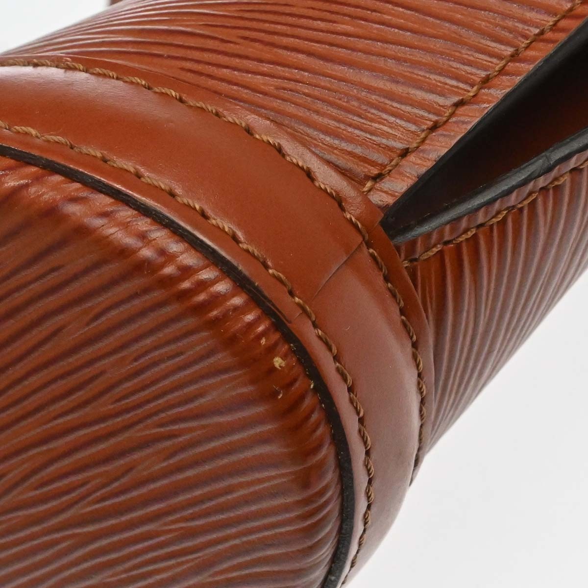 Louis Vuitton Saint Jacques Epi Leather Brown Leather Handbag (Pre-Owned)