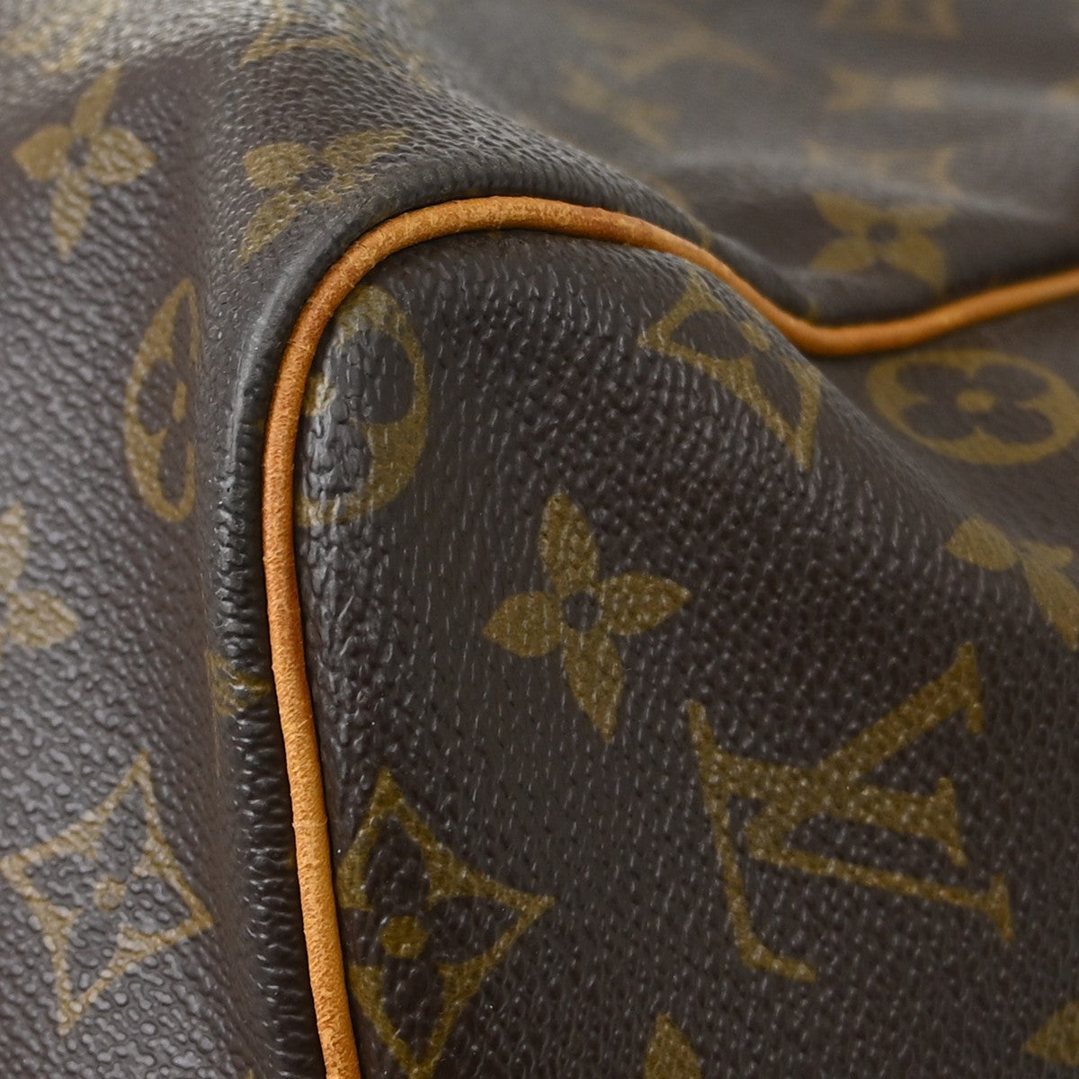 Louis Vuitton Keepall Bandouliere Monogram Canvas Brown Canvas Travel Bag Bag (Pre-Owned)