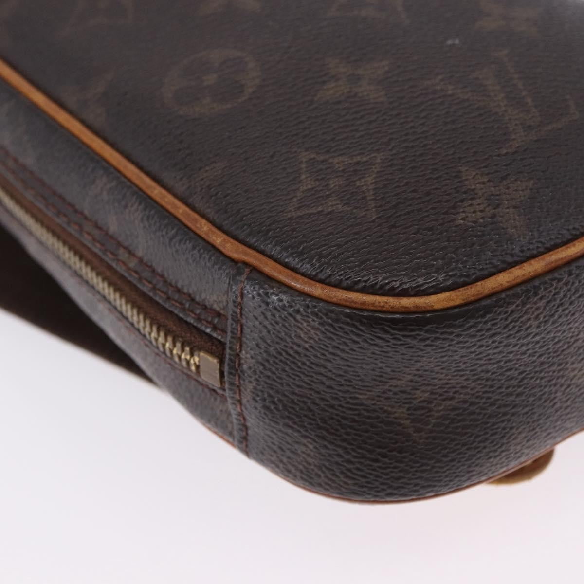 Louis Vuitton Pochette Gange Monogram Canvas Brown Canvas Clutche & Pouche Bag (Pre-Owned)
