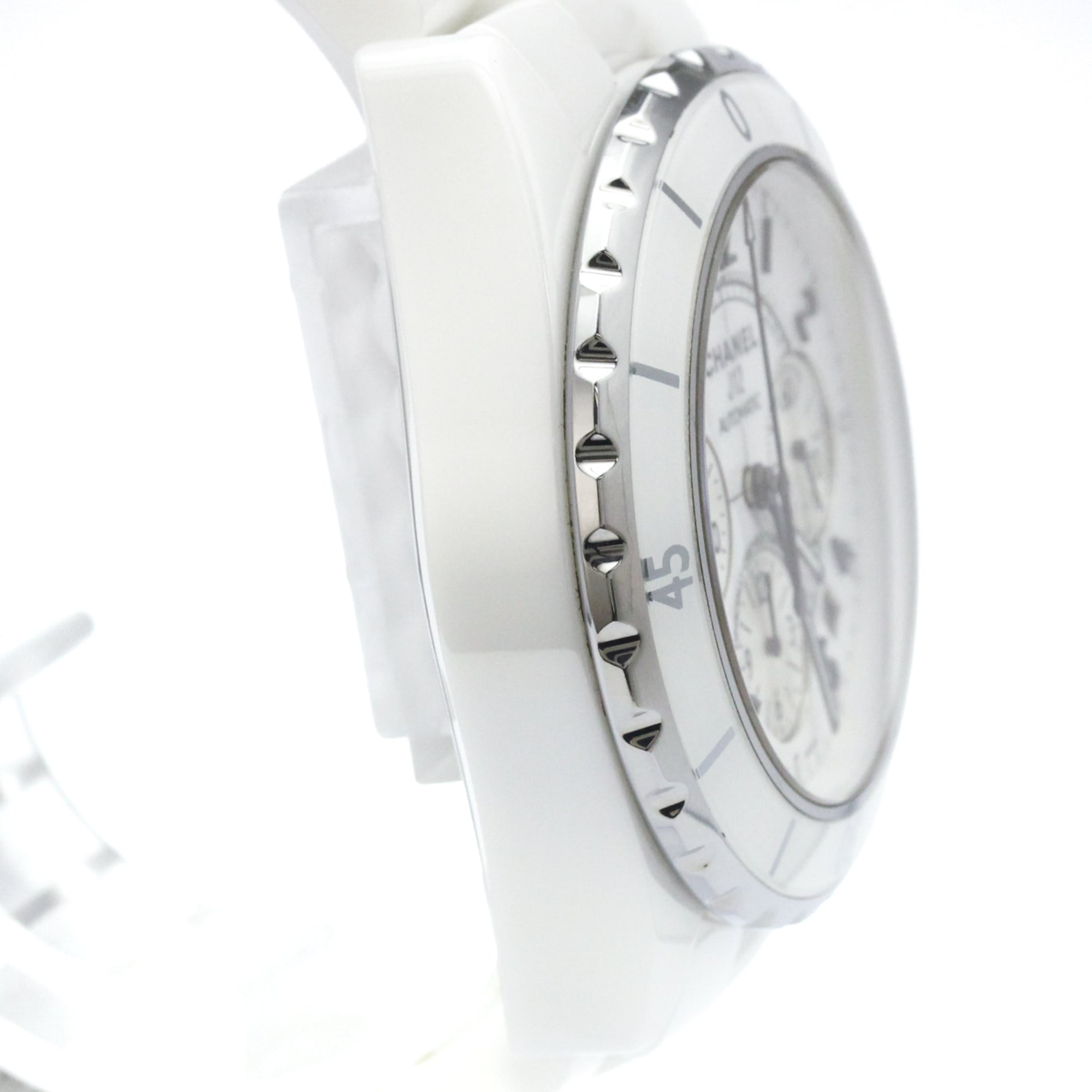 Chanel J12 Automatic Ceramic And Stainless Steel Watch (Pre-Owned)