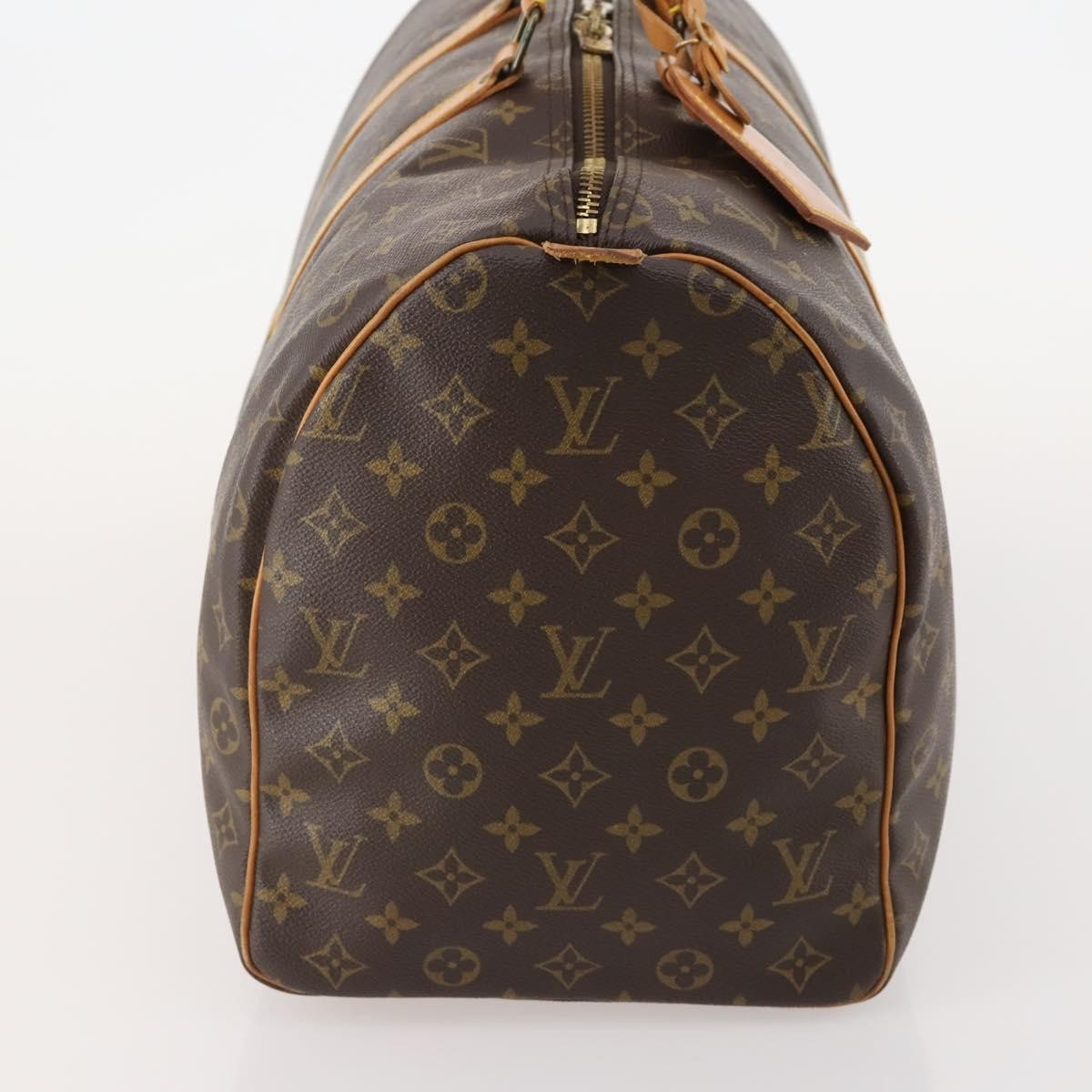 Louis Vuitton Keepall Monogram Canvas Brown Canvas Travel Bag Bag (Pre-Owned)
