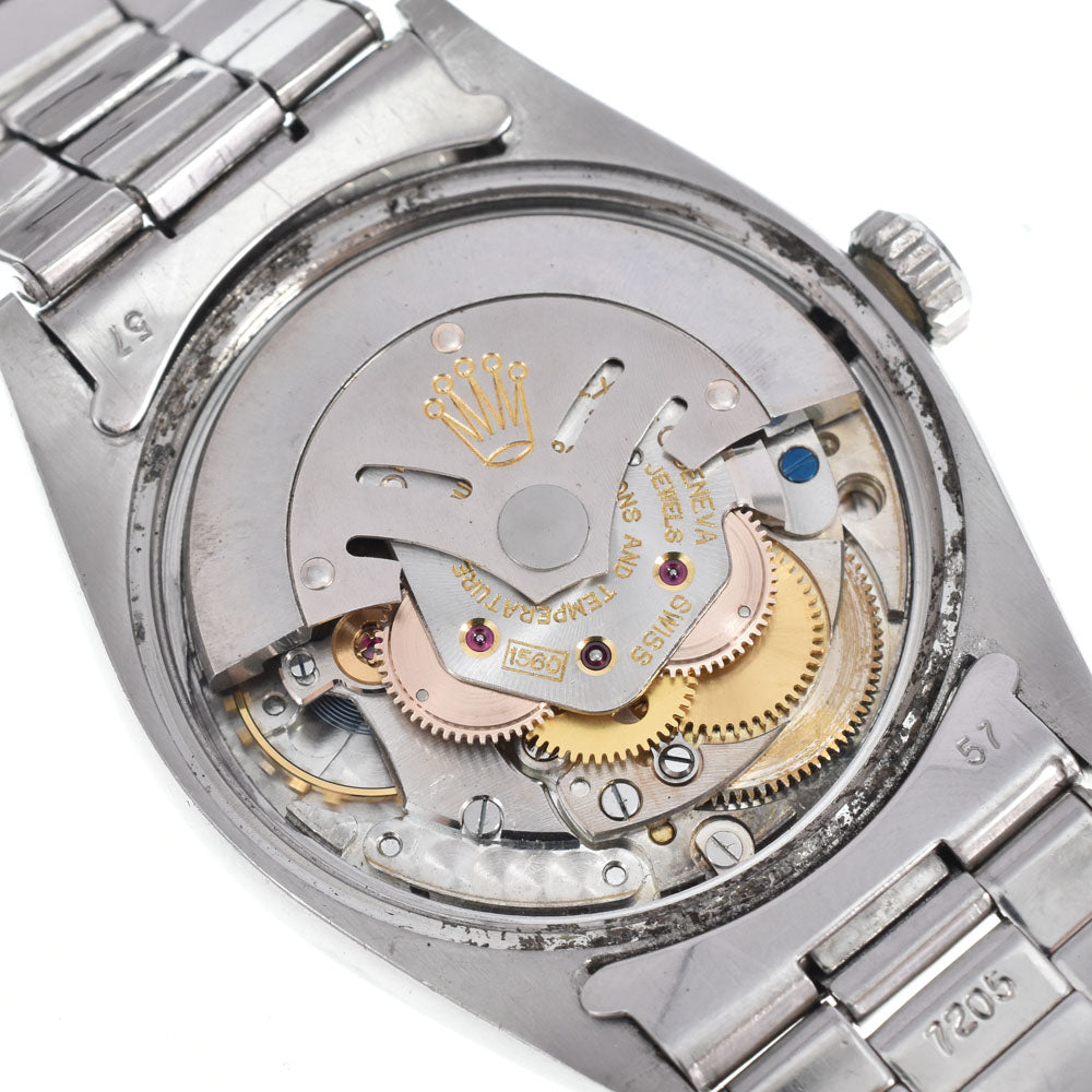 Rolex Oyster Perpetual Date Automatic Stainless Steel And Yellow Gold With Diamond Markers Watch (Pre-Owned)