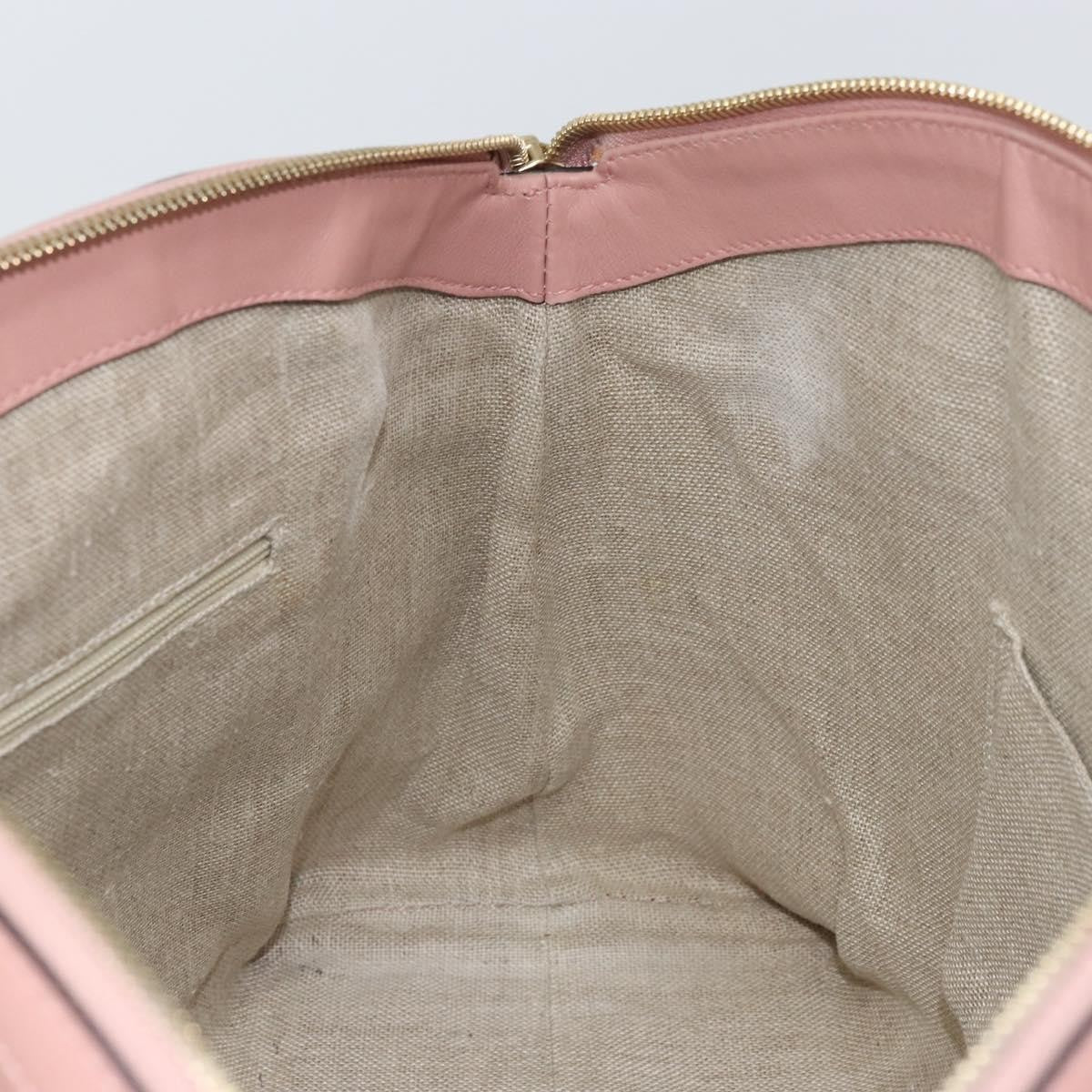 Gucci Britt Convertible Dome Satchel Microguccissima Leather Pink Leather Tote Bag Bag (Pre-Owned)