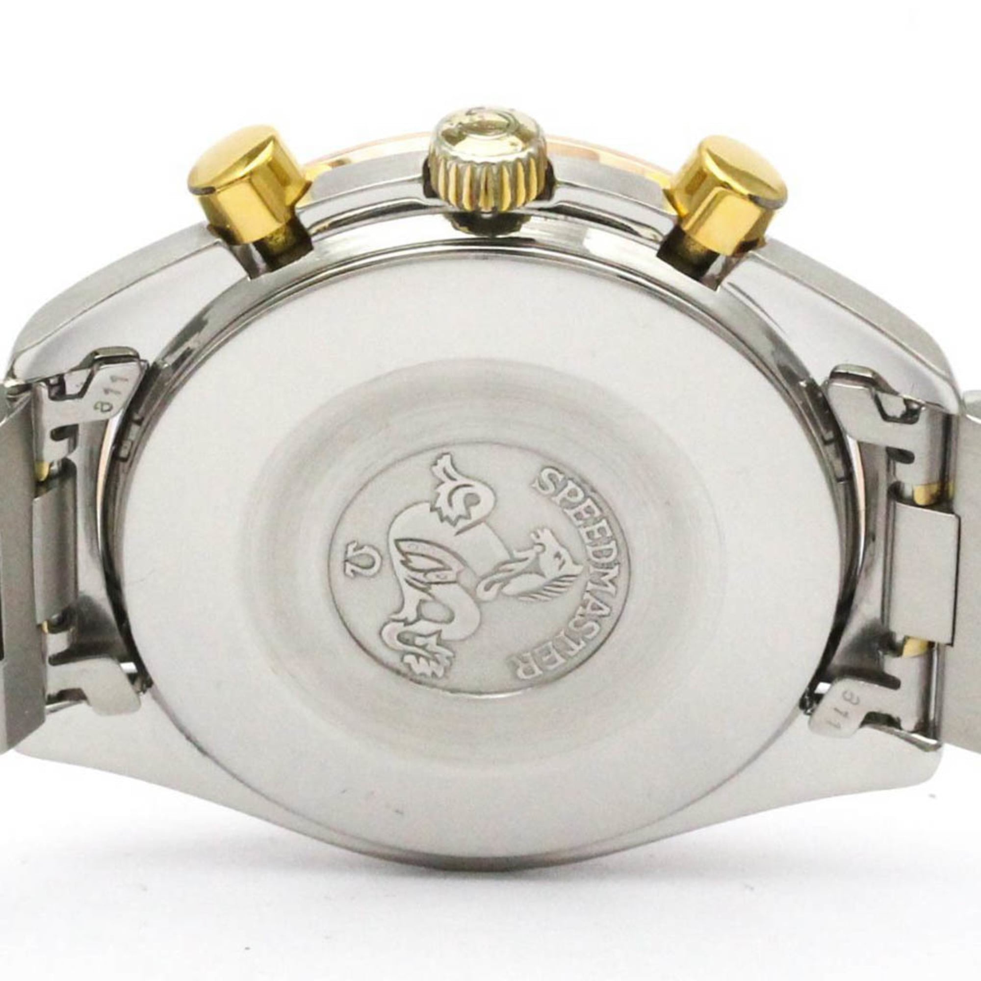 Omega Speedmaster Date Chronograph Automatic Stainless Steel Watch (Pre-Owned)